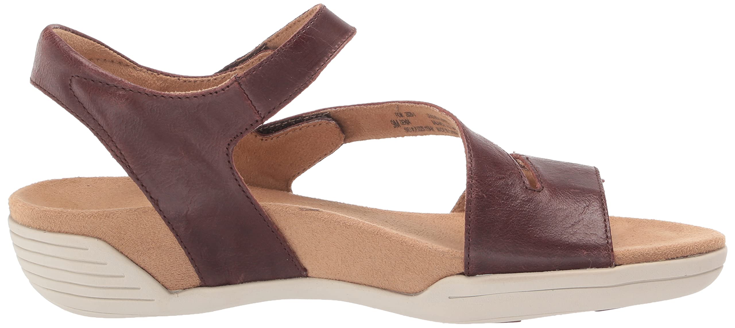 Women's Comfortable Brown Flat Sandals Size 8 - Perfect for Beach, Vacation & Summer Casual Wear