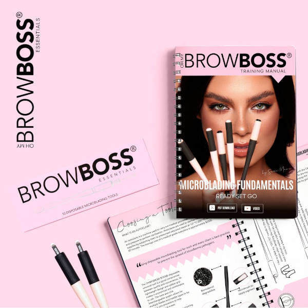 OHMYBROW BOSS Eco-Friendly Eyebrow Grooming Kit - Vegan & Cruelty-Free Brow Styling Tools for Perfect Arches | At-Home & Professional Salon Use