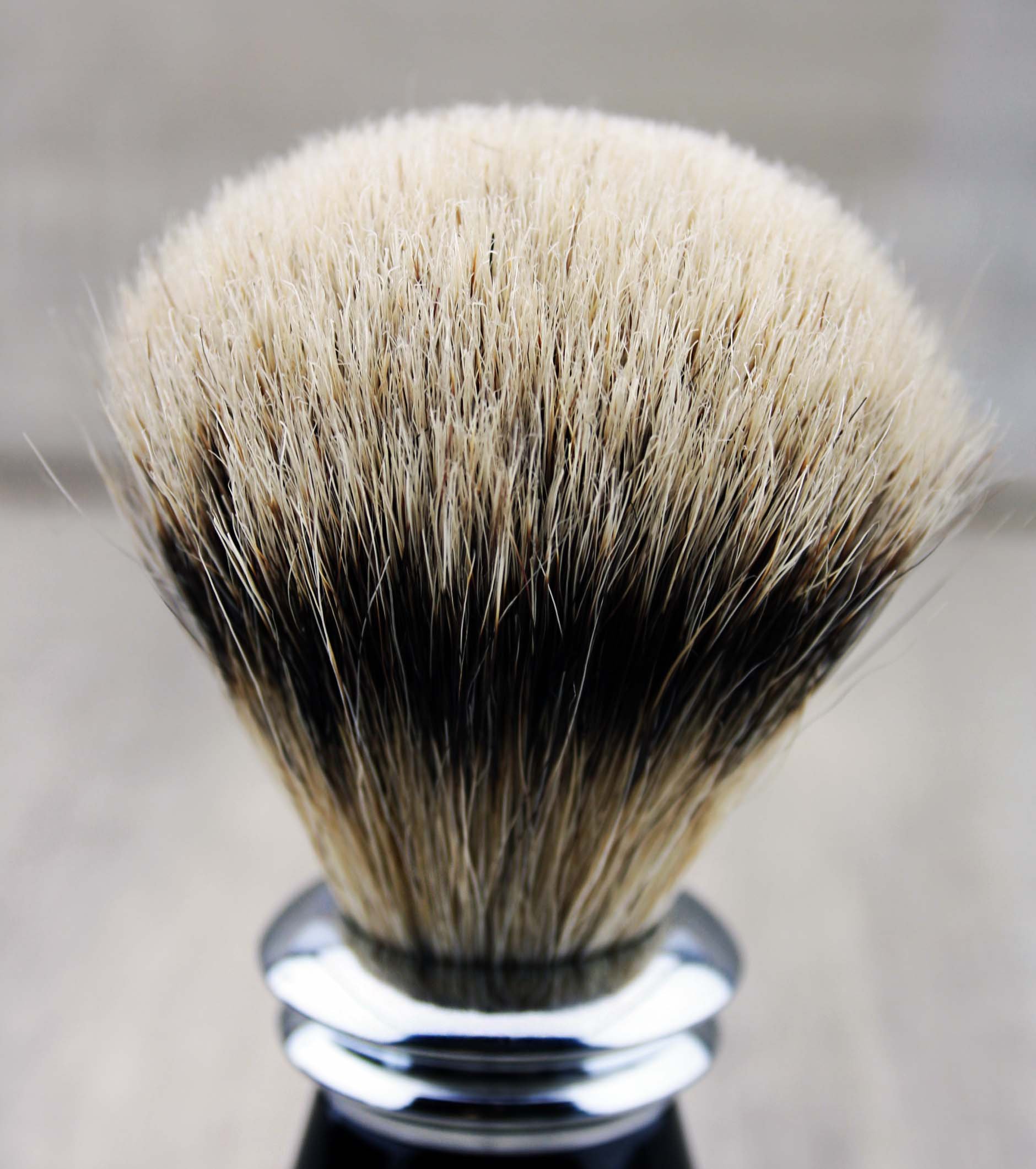 Premium 3-Piece Men's Shaving Kit with Silver Tip Badger Brush & Safety Razor - Luxury Wet Shaving Set for Sensitive Skin - Perfect Gift for Father's Day, Birthday & Grooming Enthusiasts (Blades Not Included) - Ideal for Home Spa, Travel & Barber Shop Use