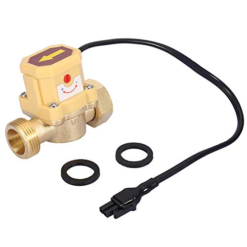Automatic Water Pump Switch with G3/4-G3/4 Thread - Water Flow Control for Home, Pool, Fire Protection & AC Systems | Perfect for Irrigation, Water Supply & HVAC Applications