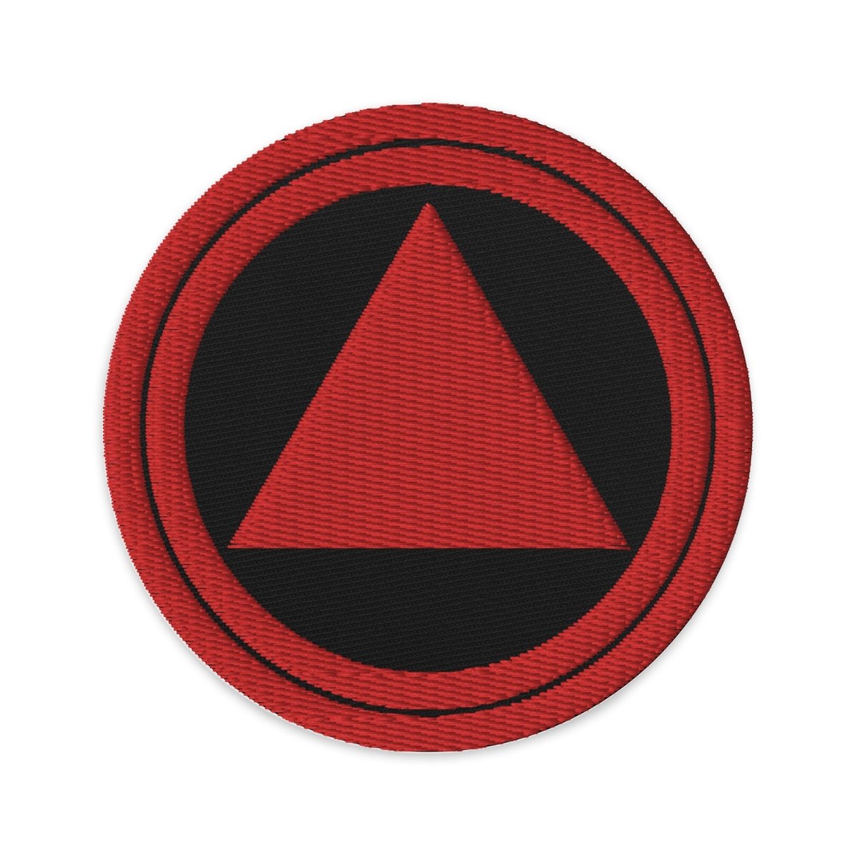 Crimson Courage Sobriety Patch - Alcohol & Drug Detox Support for Recovery & Wellness | Ideal for Addiction Treatment & Sober Living