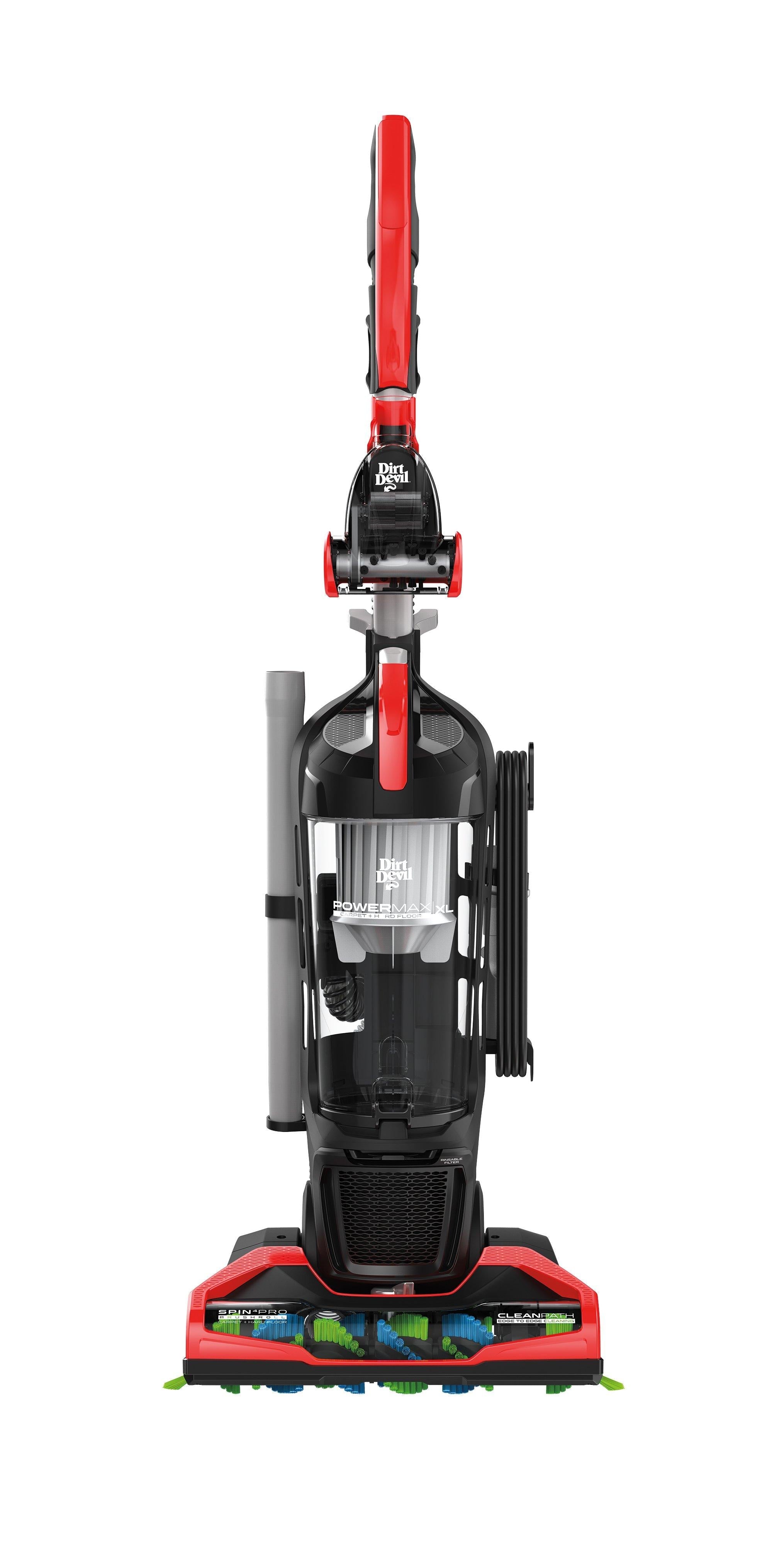 Power Max XL Upright Vacuum Cleaner - Powerful Suction for Carpets & Hard Floors - Ideal for Home, Office & Pet Hair Cleaning