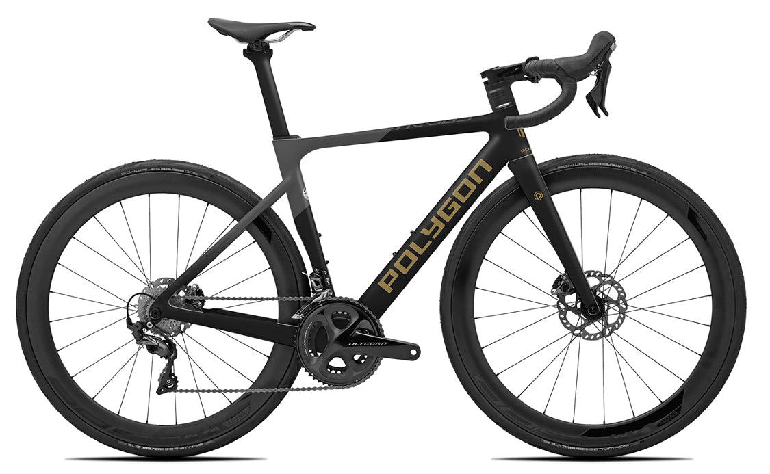 Polygon Helios A8X Ultegra Di2 Carbon Road Bike - Lightweight & Fast Performance Road Bike for Racing & Endurance Training | Perfect for Competitive Cyclists & Long-Distance Rides