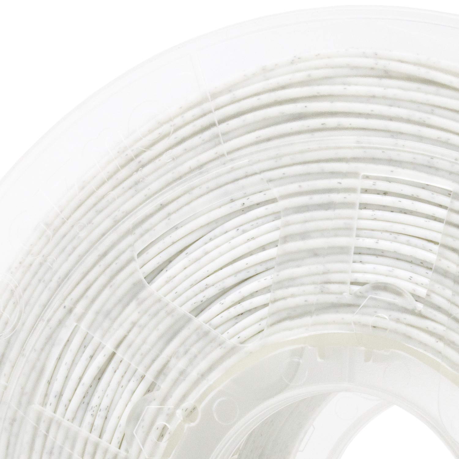 Gizmo Dorks Premium White Marble PLA 3D Printer Filament 1.75mm 1kg Spool - High Quality 3D Printing Material for Cosplay Props, Home Decor & DIY Projects