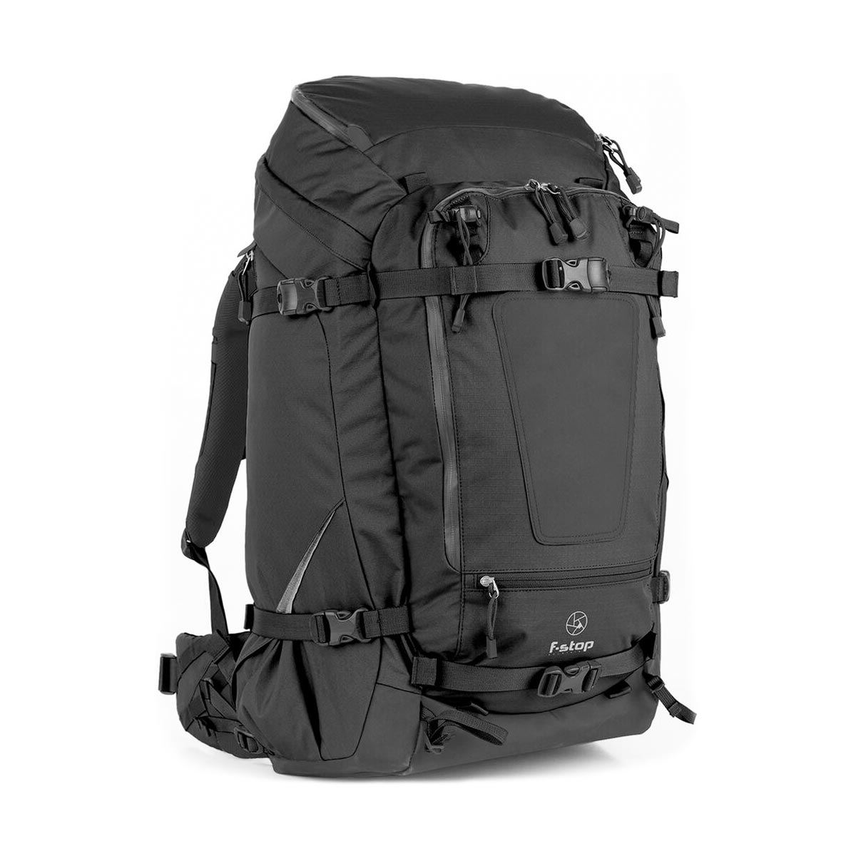 F-Stop Mountain Series Shinn 80L Backpack Essentials Bundle (Matte Anthracite Black) - Durable Hiking Backpack for Outdoor Adventures, Camping & Travel Gear