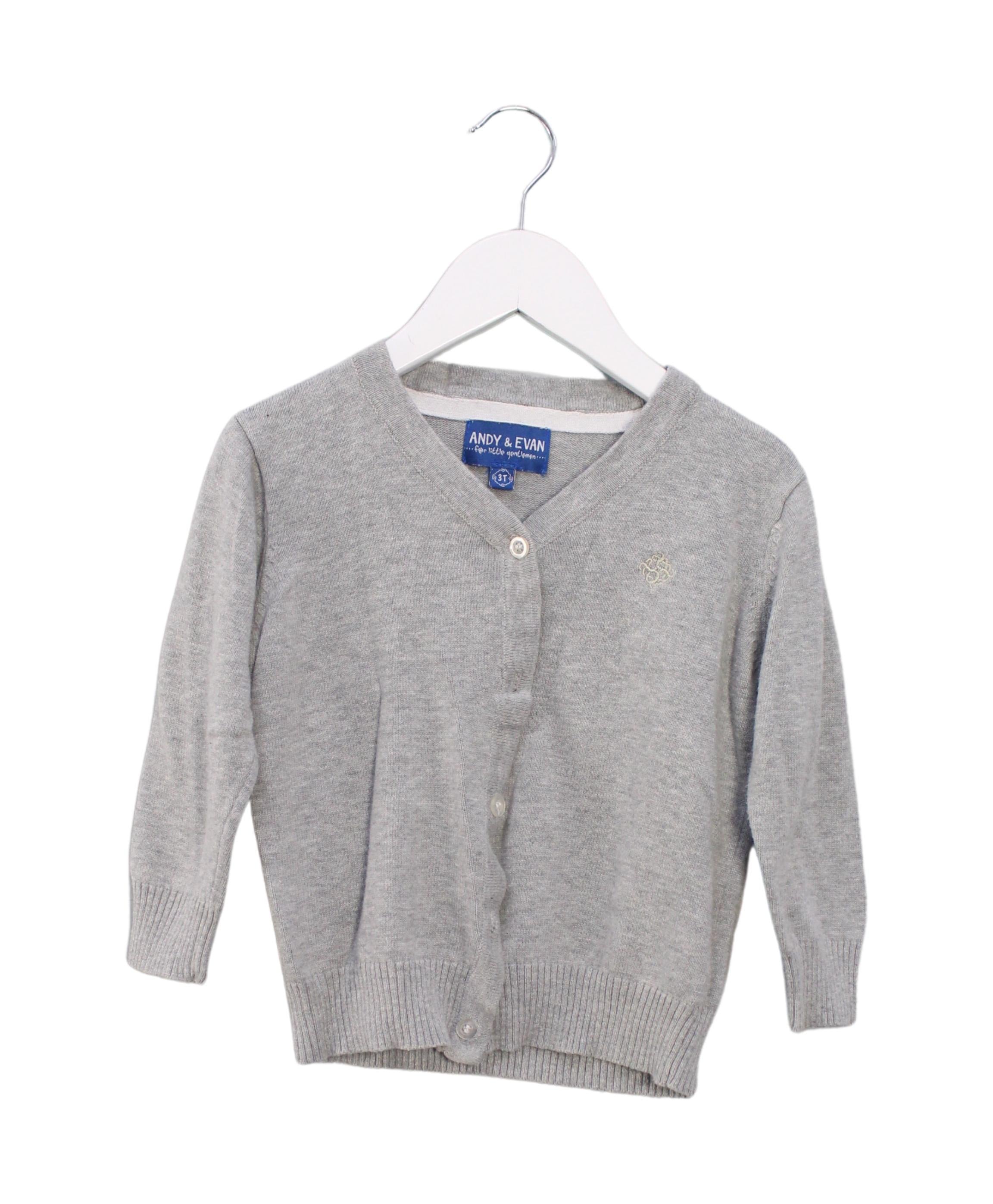 Andy & Evan Soft Cotton Cardigan for Toddlers 3T - Cozy & Stylish for Playdates, Preschool, and Family Outings