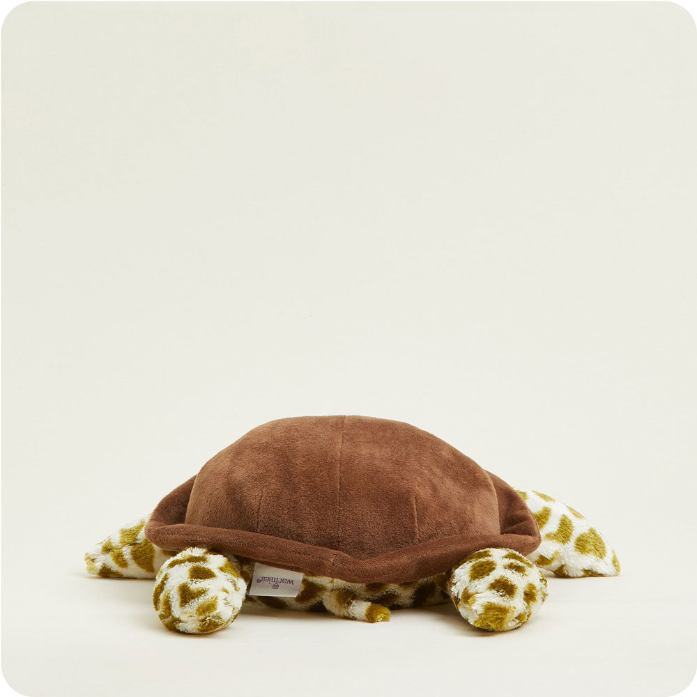 Weighted Heated Turtle Stuffed Animal - Warmies Plush Toy for Stress Relief & Comfort | Perfect for Kids, Adults, Anxiety & Sleep Aid, Gift Idea