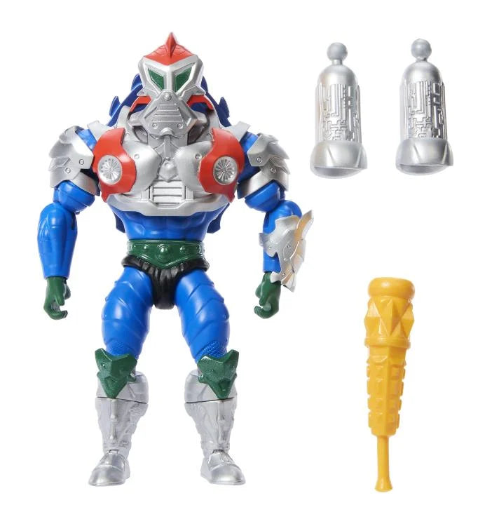 Masters of the Universe Origins Turtles of Grayskull Mekaneck Action Figure - Collectible Toy for MOTU Fans & Display for Home Office Decor