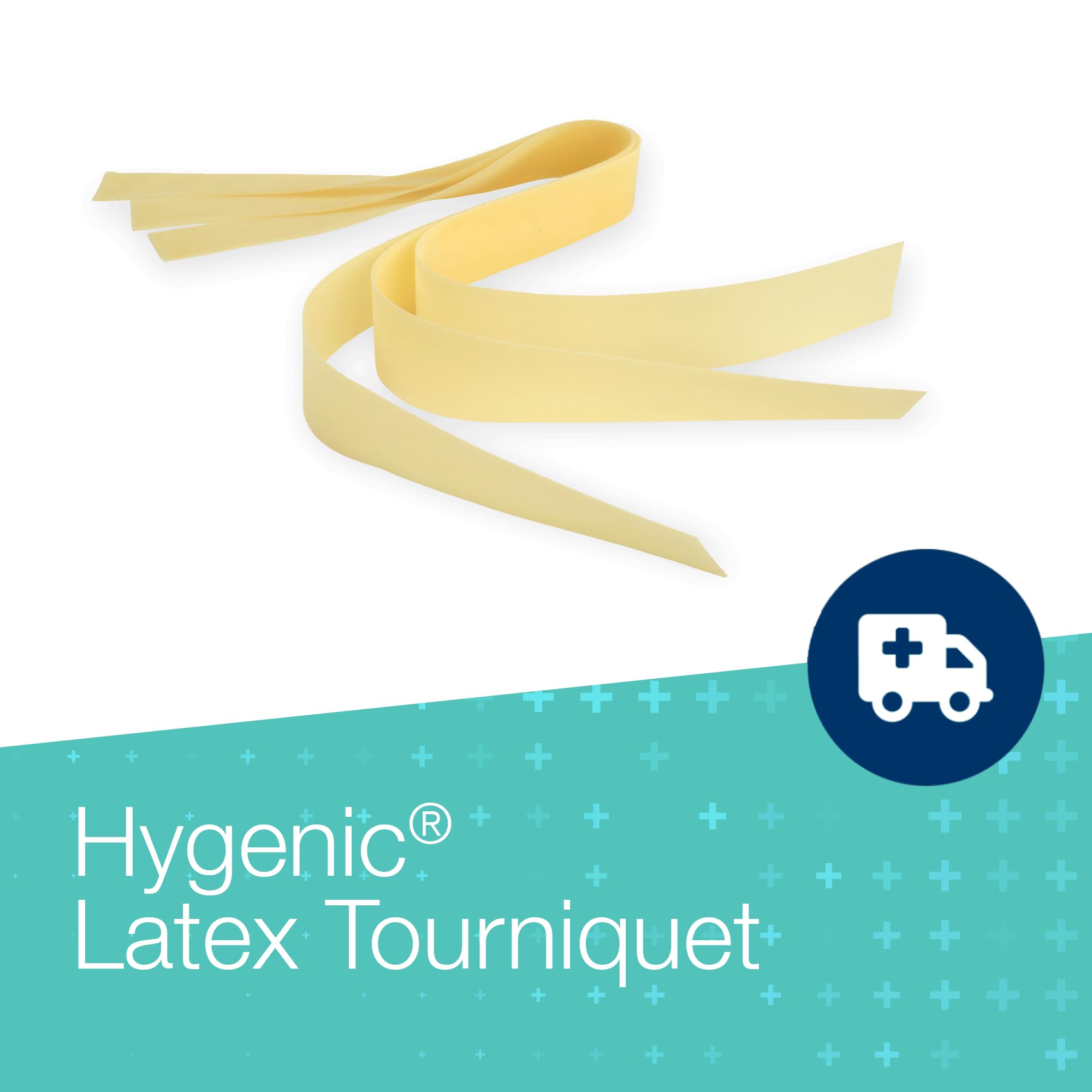 **Disposable Latex Tourniquets - 1,000 Pack (10 Boxes of 100) - Tan Medical Blood Drawing Straps for Phlebotomy, IV Insertion & First Aid**