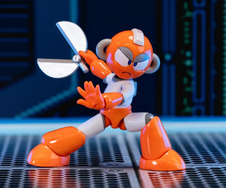 Jada Toys 1/12 Scale 6-Inch Mega Man Action Figure Set - Hyper Bomb, Elec Man & Cut Man Collectible Figures for Display & Gaming Enthusiasts