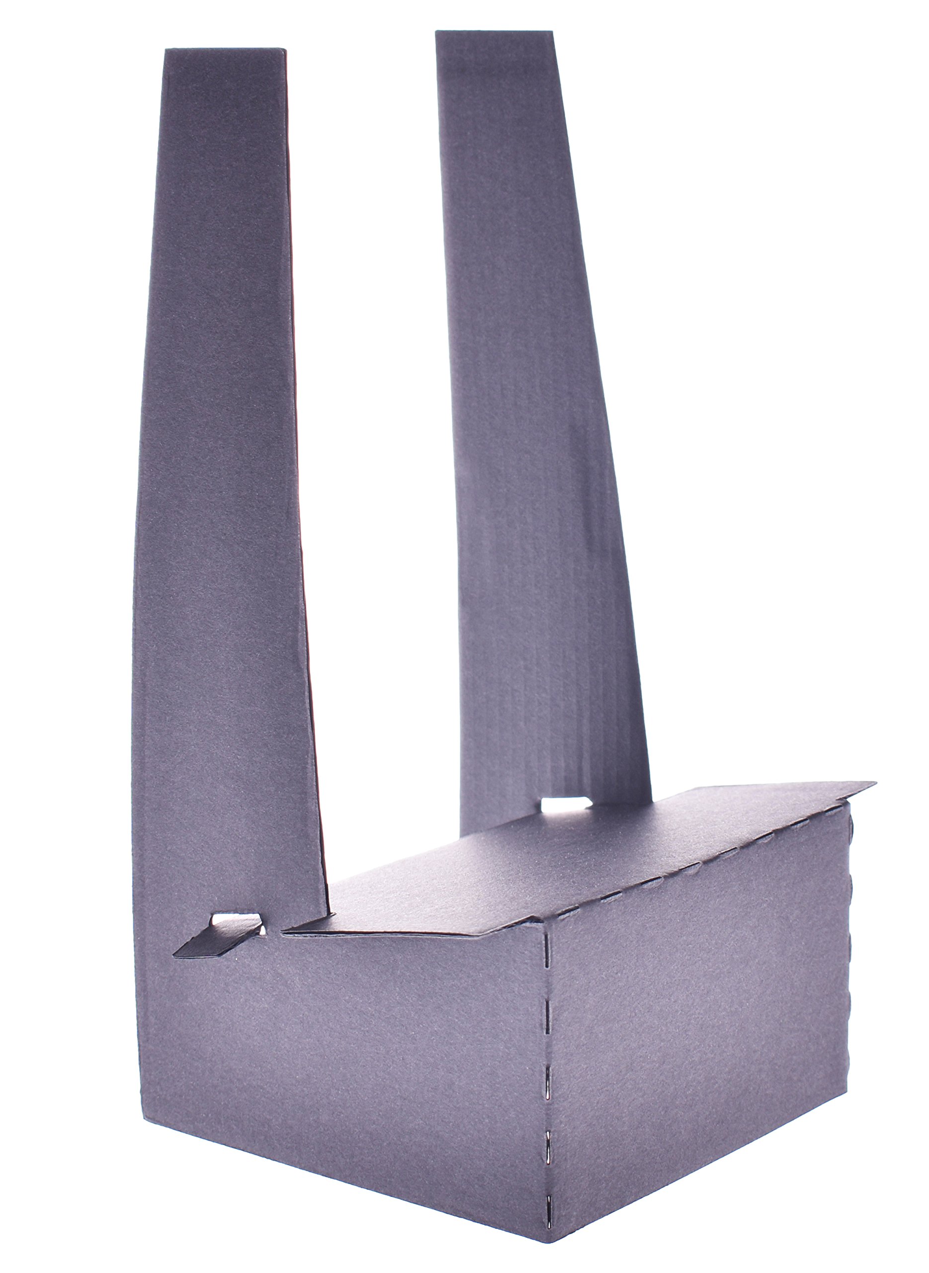 Cardboard Display Stand - Black (50 Pack) for Retail Stores