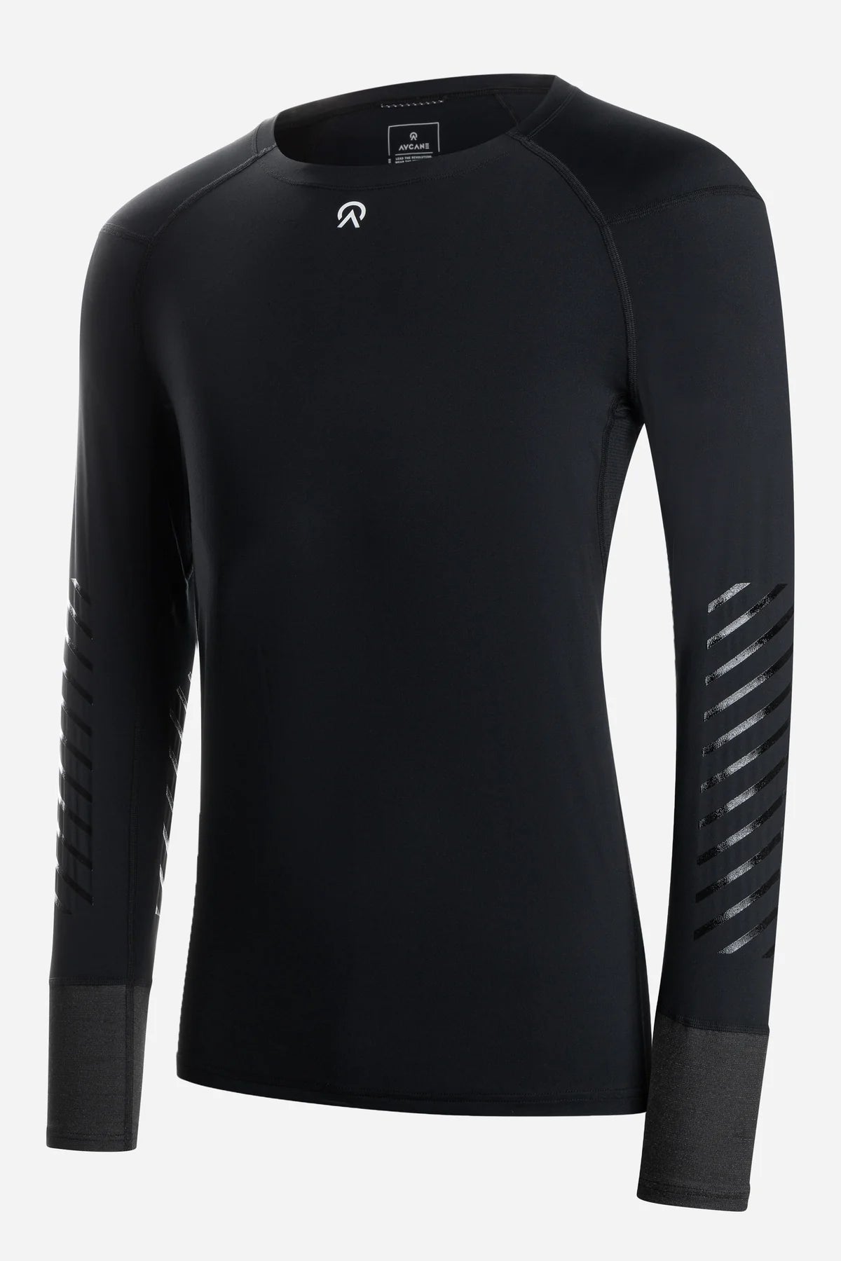 AYCANE Evo Hybrid Base Layer Long Sleeve - Thermal Underwear for Men & Women - Moisture Wicking, Odor Resistant, 4-Way Stretch - Perfect for Hiking, Skiing, Running & Outdoor Activities