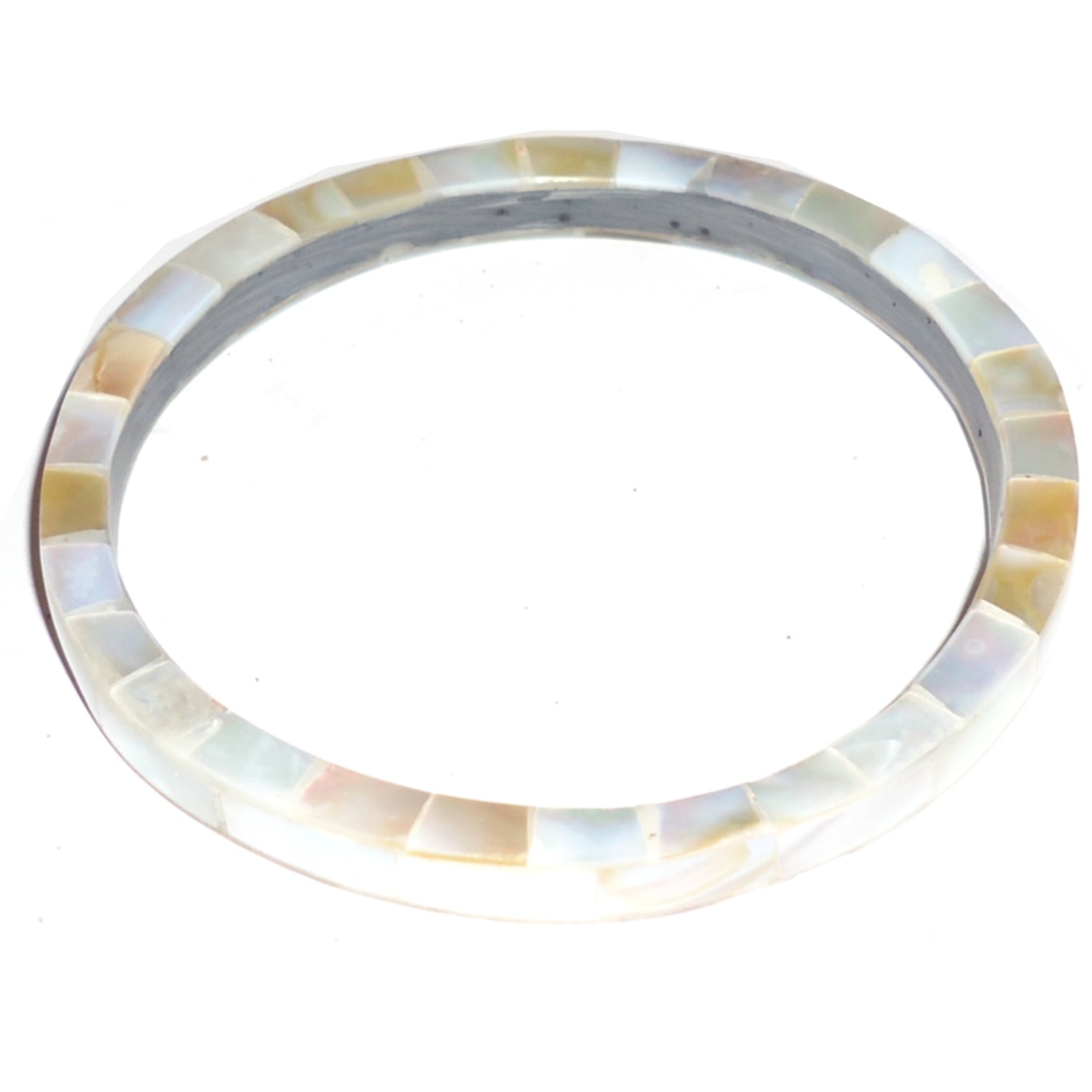 Exquisite Mosaic Shell Bangle Handmade Jewelry - Perfect for Beach Vacations, Summer Outfits & Boho Fashion Accessories