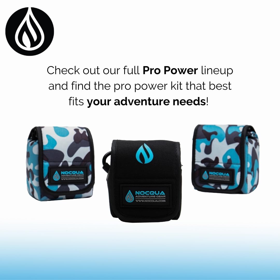 Pro Power Water-Resistant 12V Battery & Charger Kit - Compatible with GPS, Depth Finders, Fish Finders & Marine Electronics | Perfect for Boating, Fishing & Outdoor Adventures