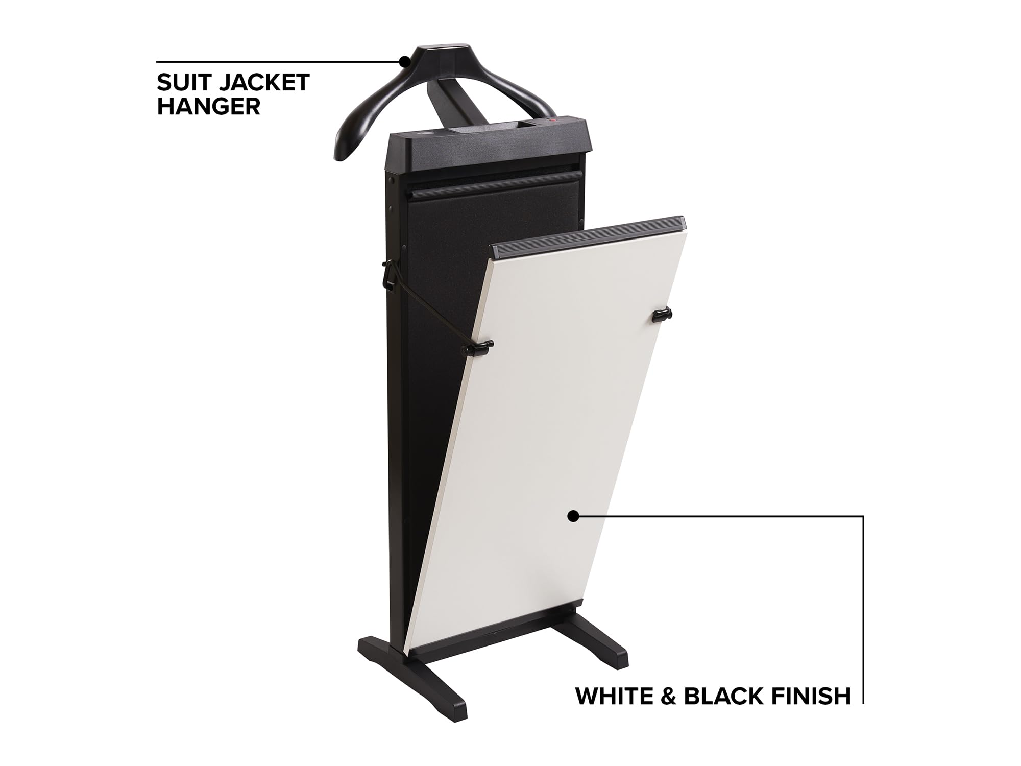 Corby 3300 White Pants Press - Professional Garment Steamer for Wrinkle-Free Trousers - Perfect for Home, Office & Travel Use