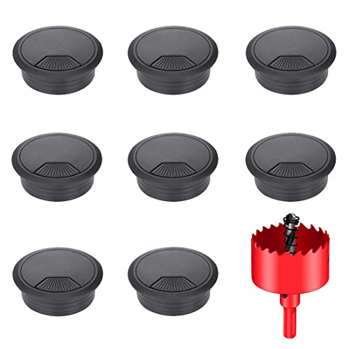 2Inch_50mm Black 8PCS