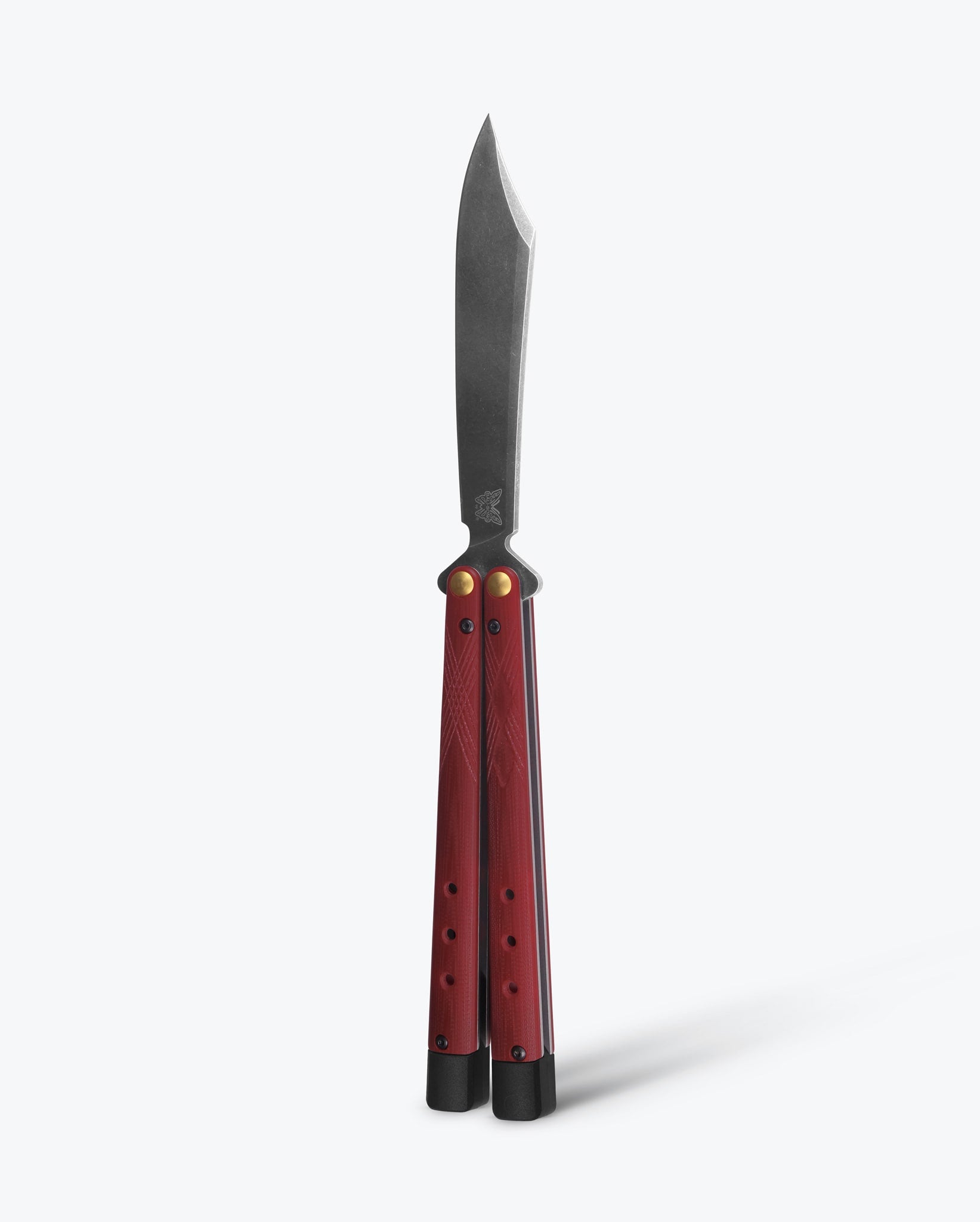 Necron™ Ruby Red G10 Knife Handle Scales - Premium Durable Material for Custom Knife Making & DIY Projects - Perfect for Outdoor, Camping, and EDC Knives