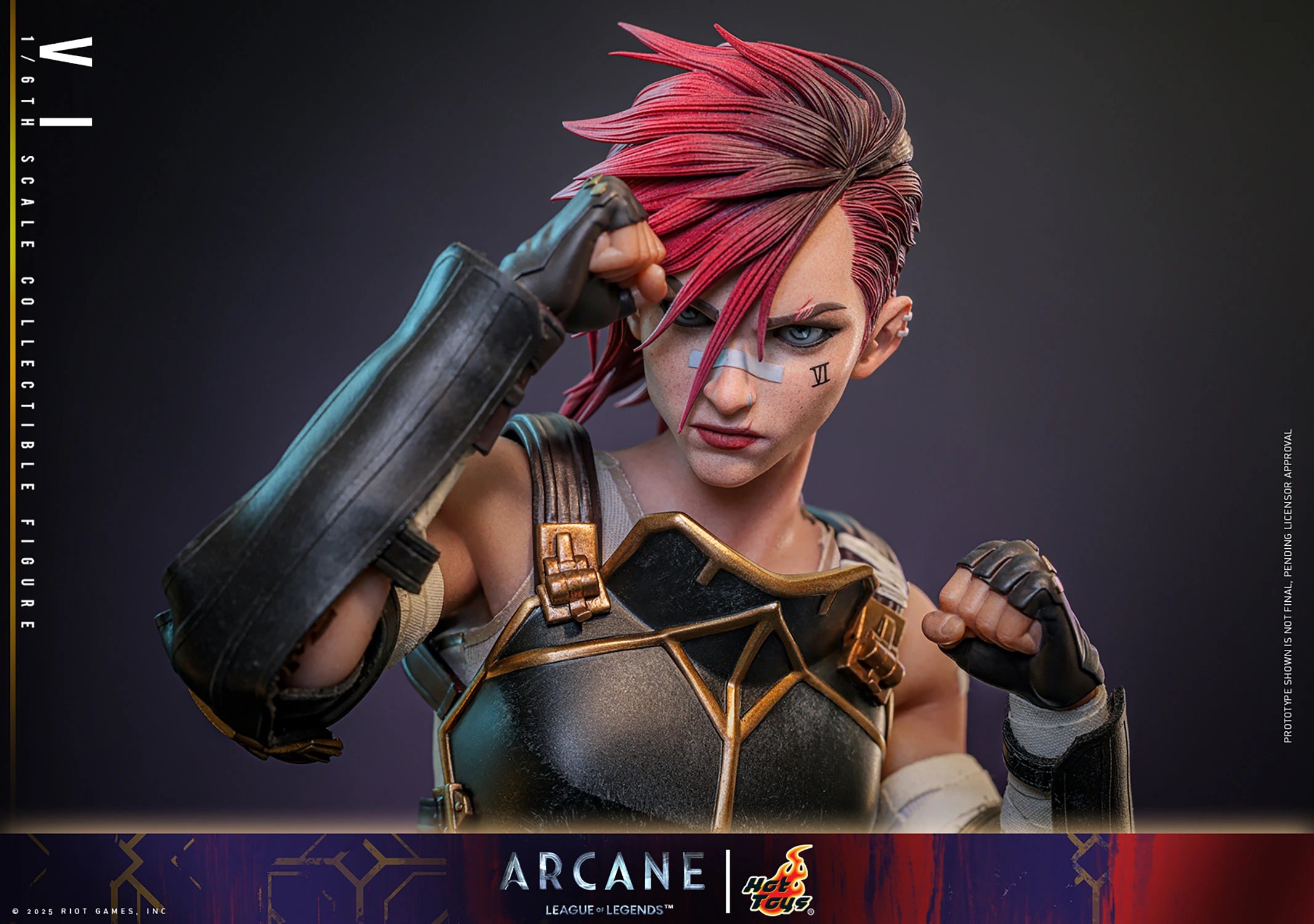 Hot Toys TMS138 League of Legends Arcane VI 1/6 Scale Collectible Action Figure - Perfect for Display, Gifts & Gaming Enthusiasts