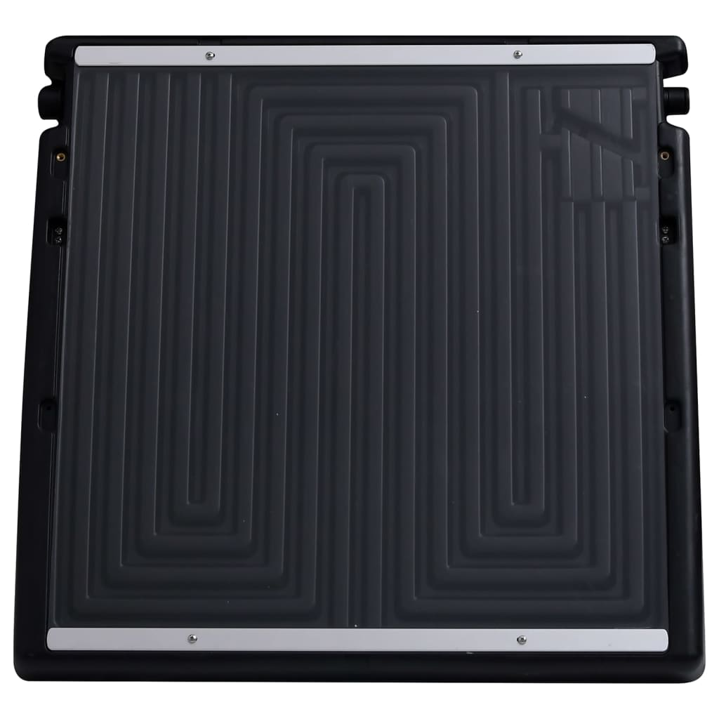 vidaXL 75x75 cm Solar Pool Heating Panel - Efficient Solar Powered Water Heater for Above Ground & Inground Pools - Perfect for Backyard, Garden & Outdoor Swimming Pools