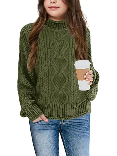 Z3-cable Knit-army Green