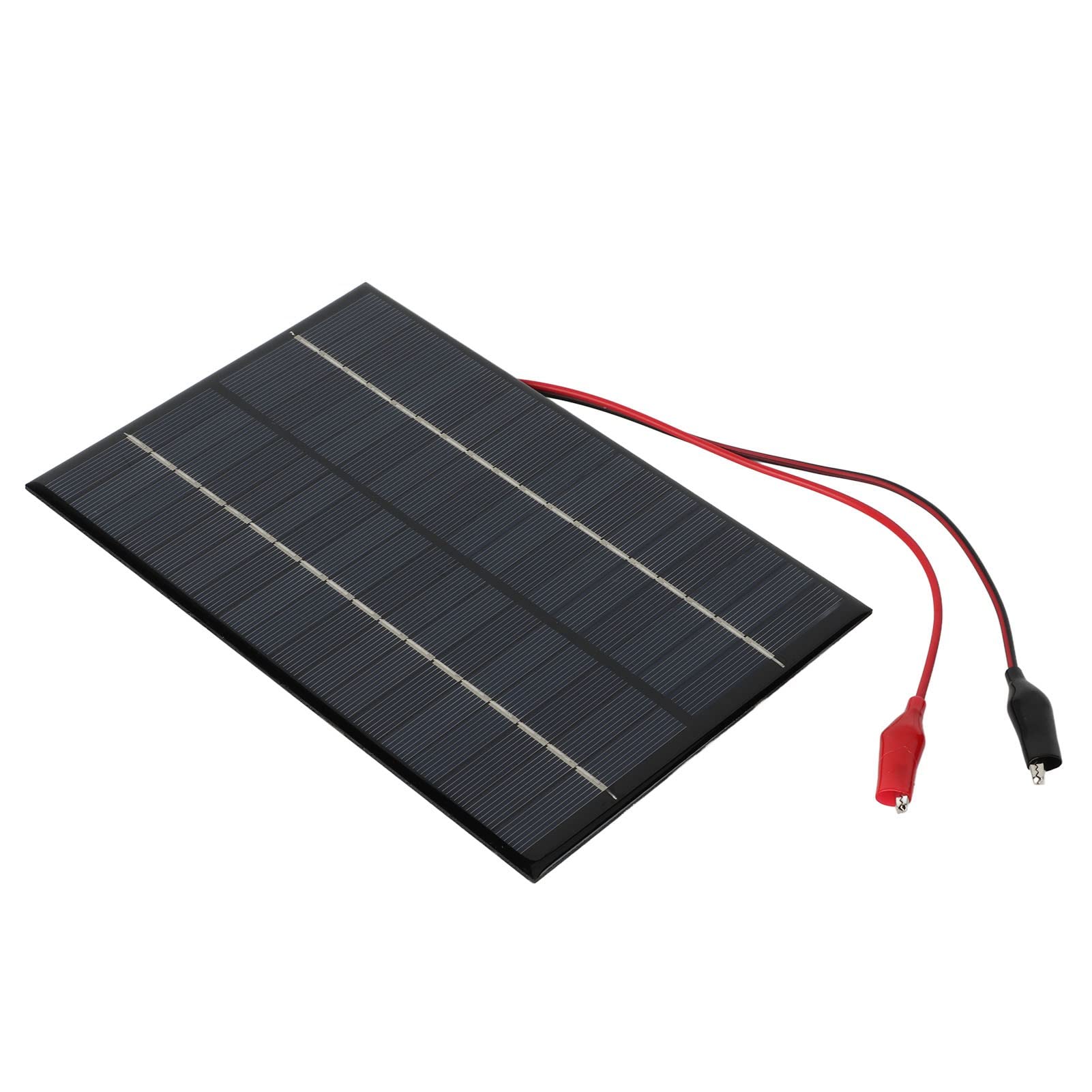 DAUERHAFT Portable Solar Panel - 18V 4.2W High Efficiency Polysilicon Solar Charger with 0-230mA Output & USB Interface | Perfect for Outdoor Travel, Camping, Hiking & Emergency Power Supply