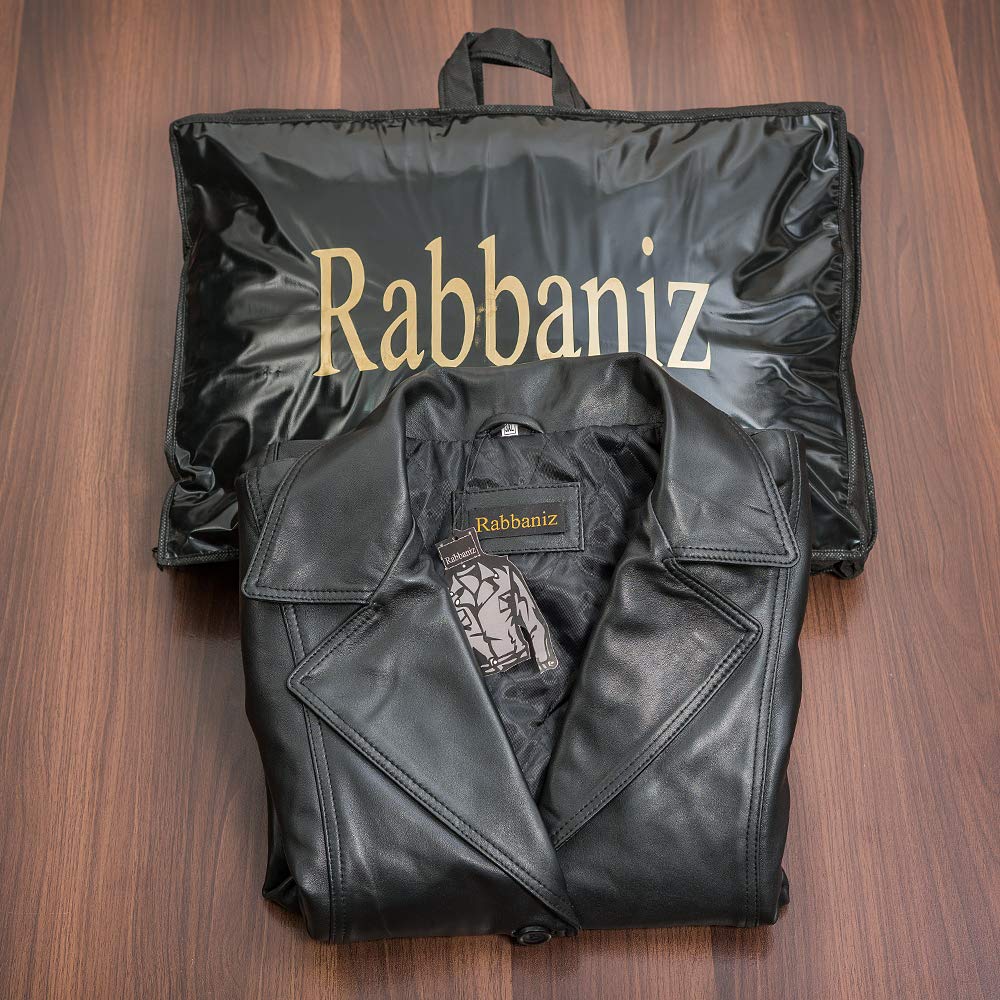 Women's Lambskin Leather Blazer Jacket - Black Genuine Leather Blazer for Office, Business, and Evening Wear