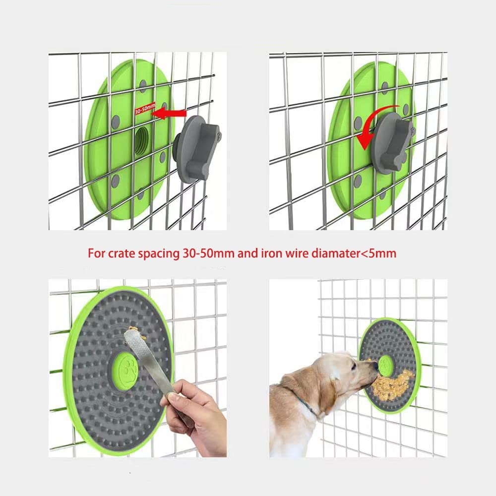 Slow Feeder Dog Bowl & Anxiety Relief Lick Mat - Multifunctional Pet Training Tool for Puppies, Crate Training & Stress Reduction - Perfect for Dogs with Separation Anxiety or Hyperactivity