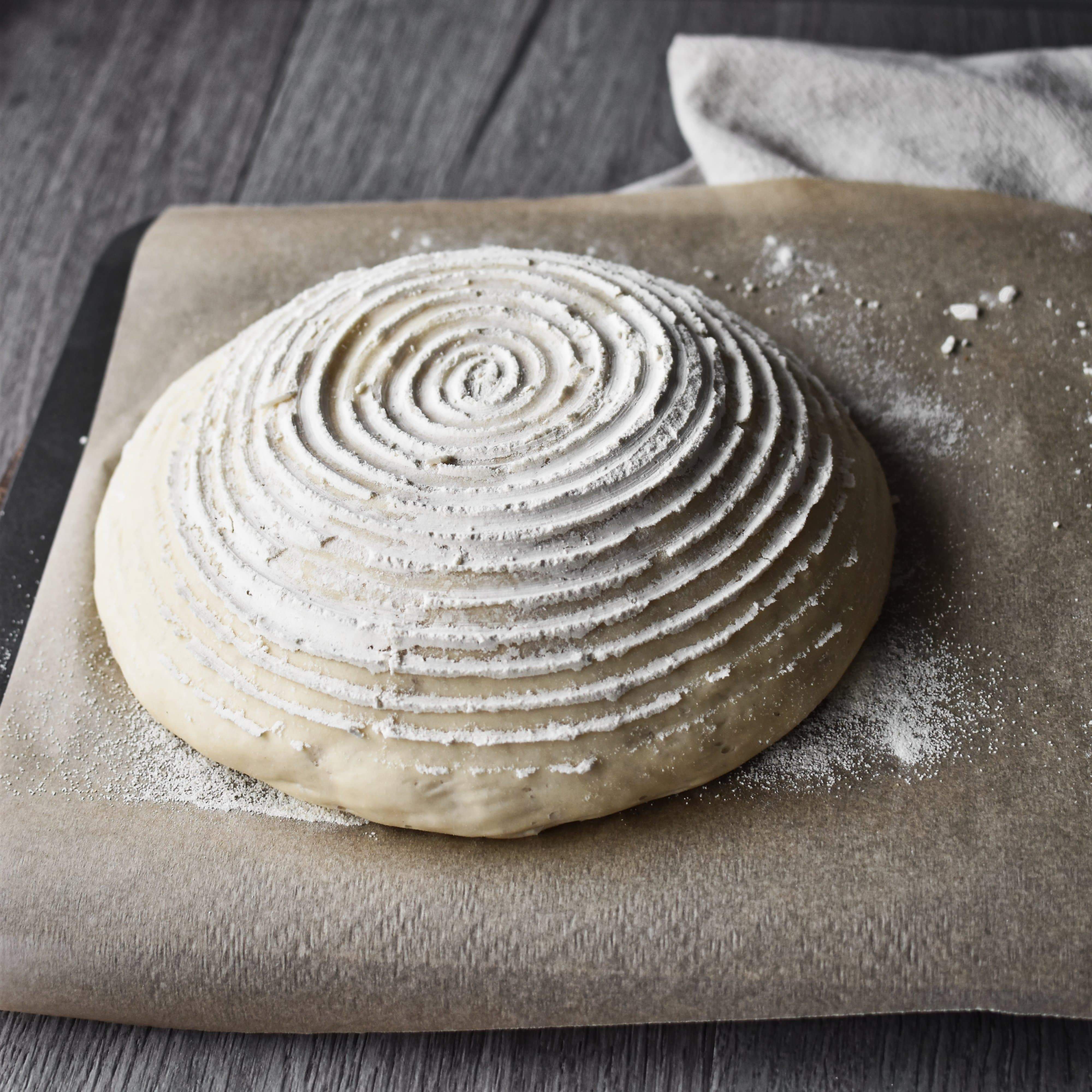 Premium Round Bread Proofing Basket - Natural Rattan Banneton for Sourdough, Artisan Bread Baking - Perfect for Home Bakers & Professional Kitchens