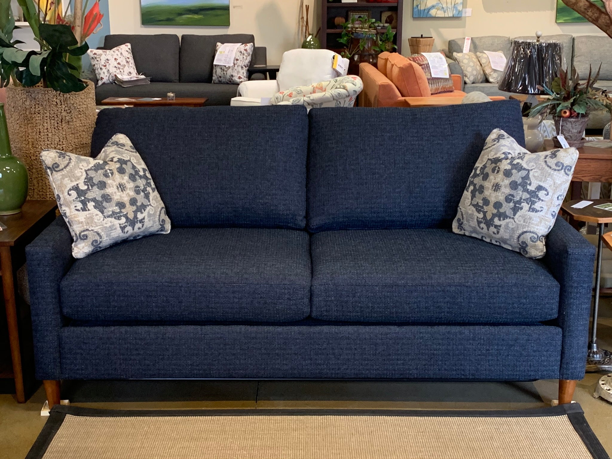 Bowie 74 Queen Sleeper Sofa Bed - Modern Convertible Sleeper Sofa for Small Spaces | Perfect for Guest Rooms, Apartments & Home Offices
