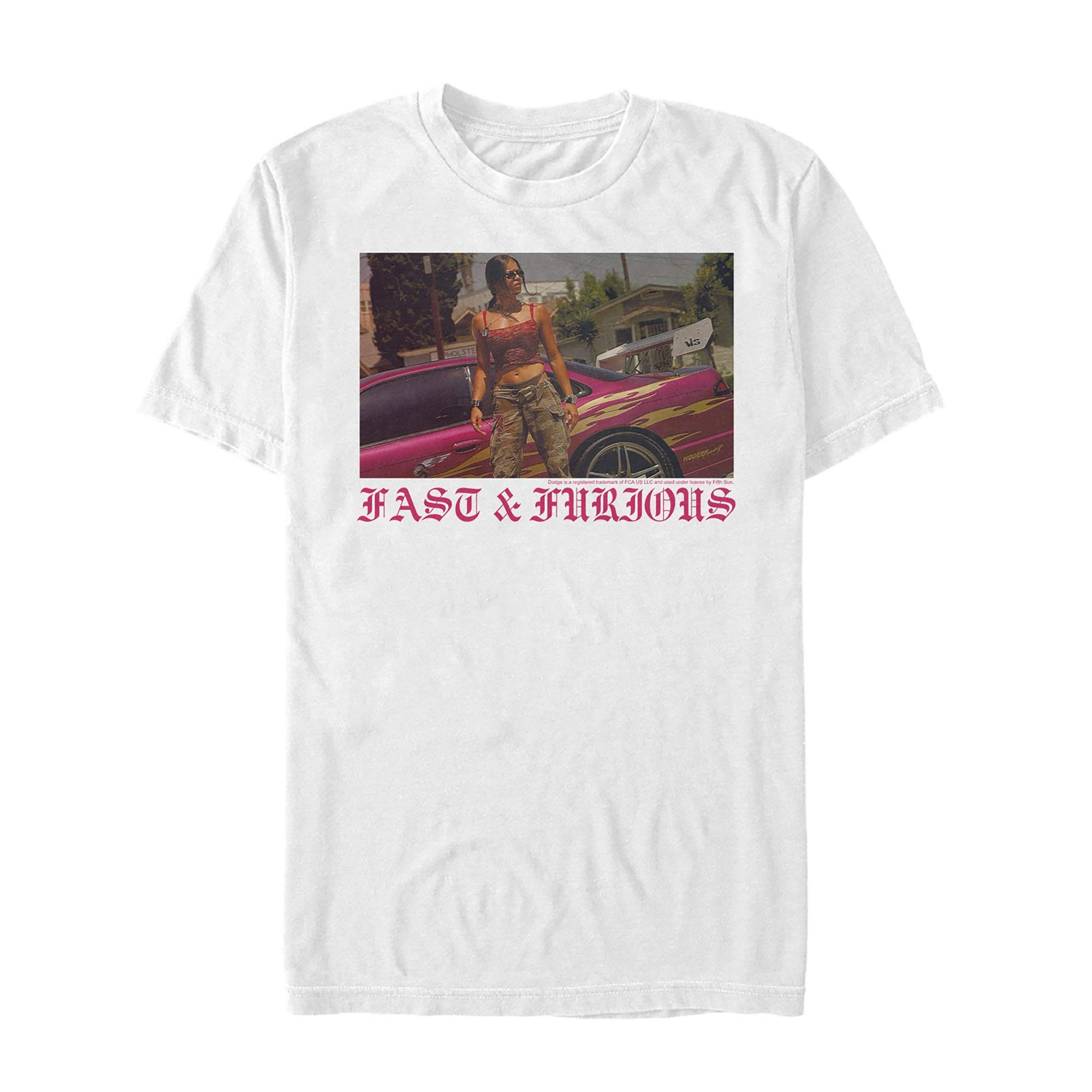 Men's Fast & Furious Letty Scene Graphic T-Shirt - Cool Movie Fan Tee for Casual Wear & Cosplay