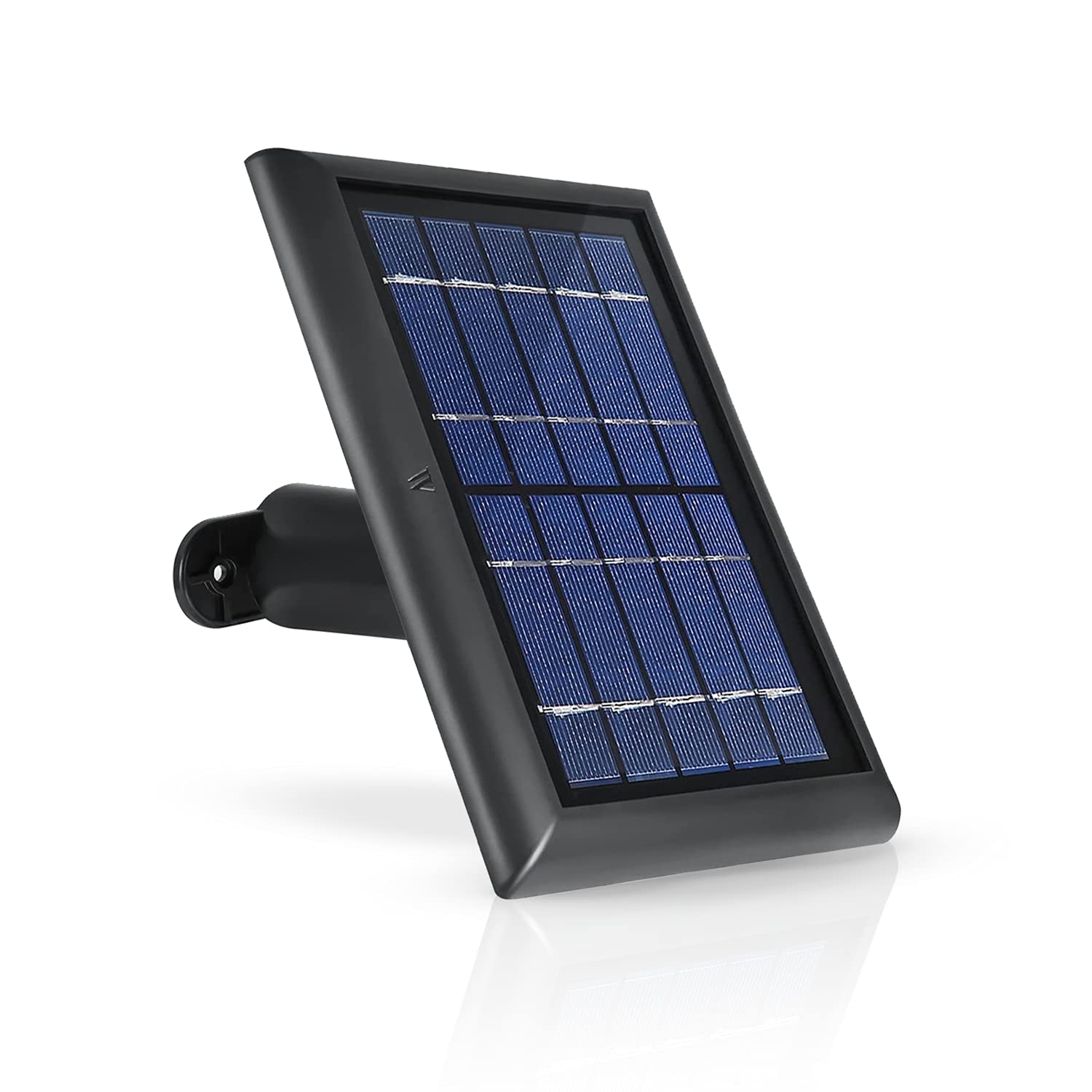 Wasserstein Solar Panel Charger for Ring Spotlight Camera - Continuous Power Supply, Weatherproof & Durable (Black) | Perfect for Outdoor Security & Home Monitoring