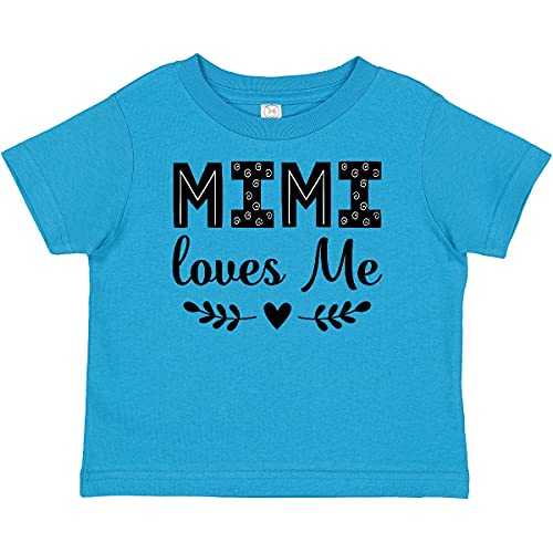 Inktastic Mimi Loves Me Baby Girl T-Shirt - Cute Cotton Tee for Infants & Toddlers - Perfect for Playdates, Family Photos & Everyday Wear