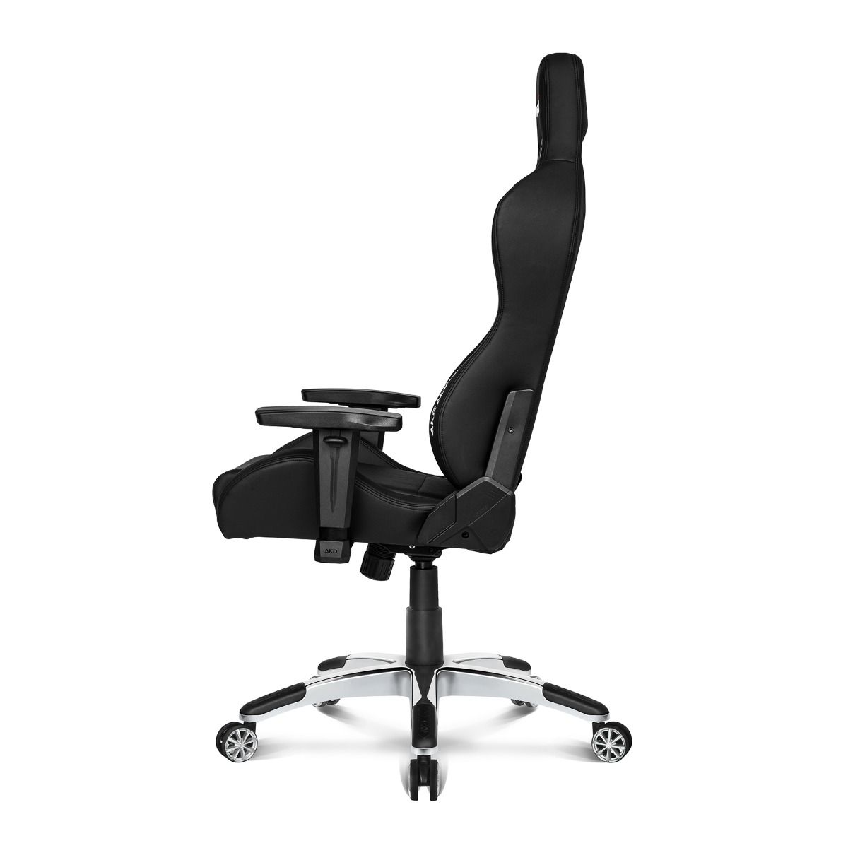 AKRACING Premium V2 Gaming Chair - Ergonomic Office Chair with Adjustable Lumbar Support & Headrest - Black - Perfect for PC Gaming, Home Office & Esports Setup