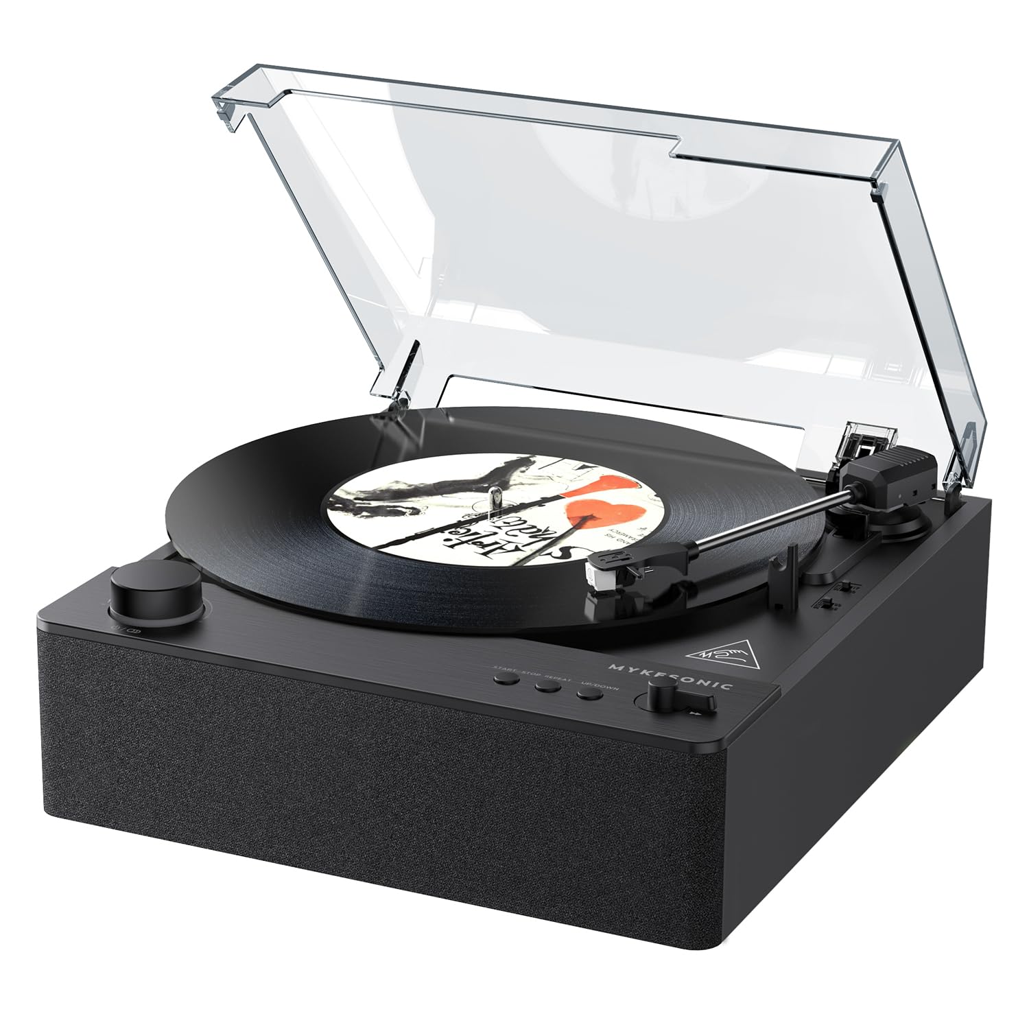 Automatic Bluetooth Record Player with Belt Drive, Hi-Fi Stereo Speakers & AT-3600L Magnetic Cartridge - Wireless Vinyl Turntable with Aux/Headphone Jack, RCA Output for Home Entertainment & Music Lovers