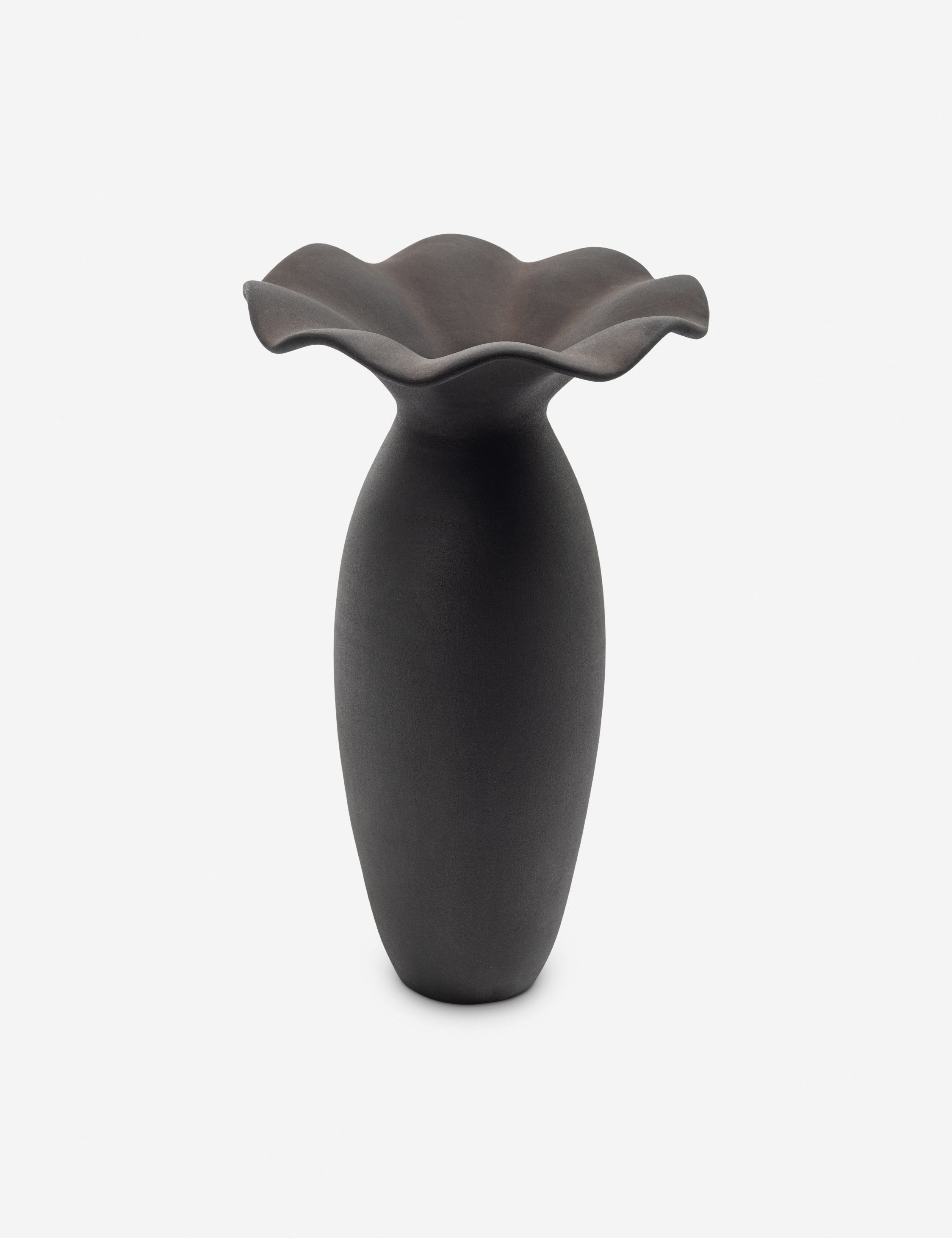 Dosman Decorative Vase - Modern Ceramic Flower Vase for Home Decor, Living Room, Dining Table Centerpiece | Perfect for Fresh Flowers, Artificial Plants & Interior Design