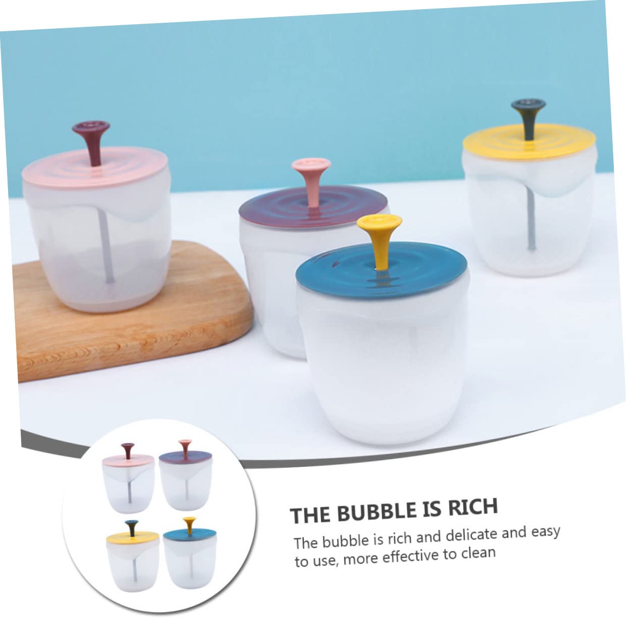 Portable Facial Bubble Maker Bottle - Travel-Friendly Face Wash Foamer Cup for Women | Compact Design for Skincare On-The-Go | Perfect for Travel, Gym & Daily Cleansing Routine