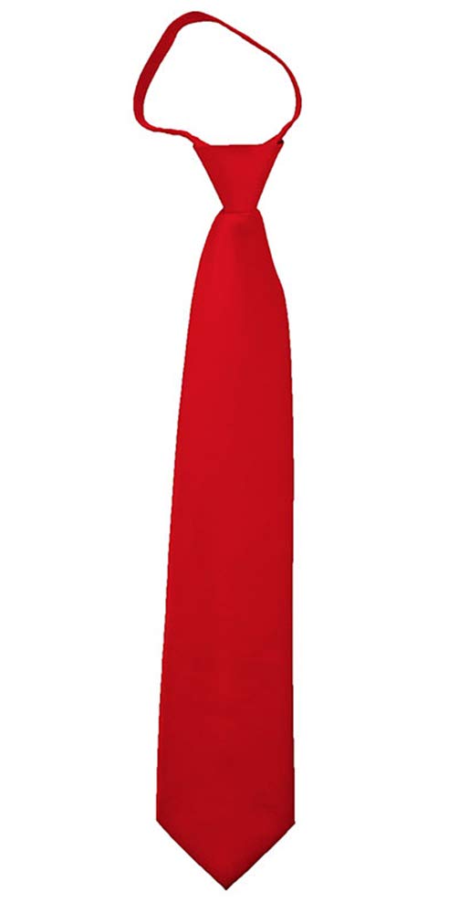 Premium Solid Red Zipper Ties - Heavy Duty Nylon Cable Ties for Organizing Wires, Cords & DIY Projects - Ideal for Home, Office & Industrial Use
