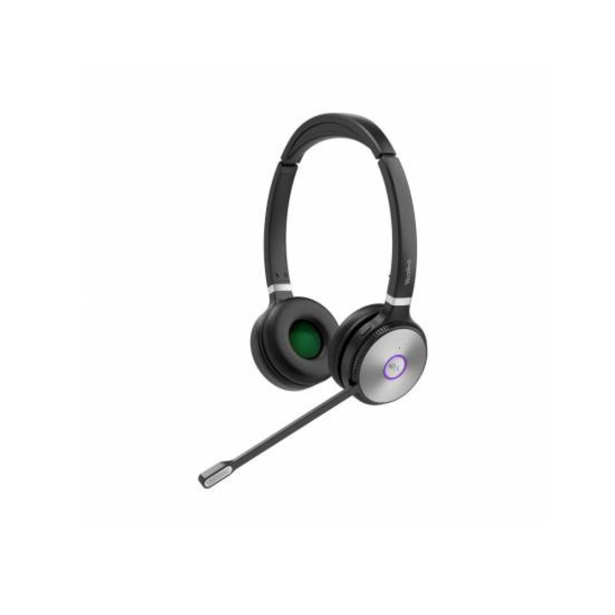 Yealink WH66 Wireless Headset with Noise Cancelling Mic - Professional Office Headset for Calls & Meetings | Perfect for Remote Work, Call Centers & Video Conferencing
