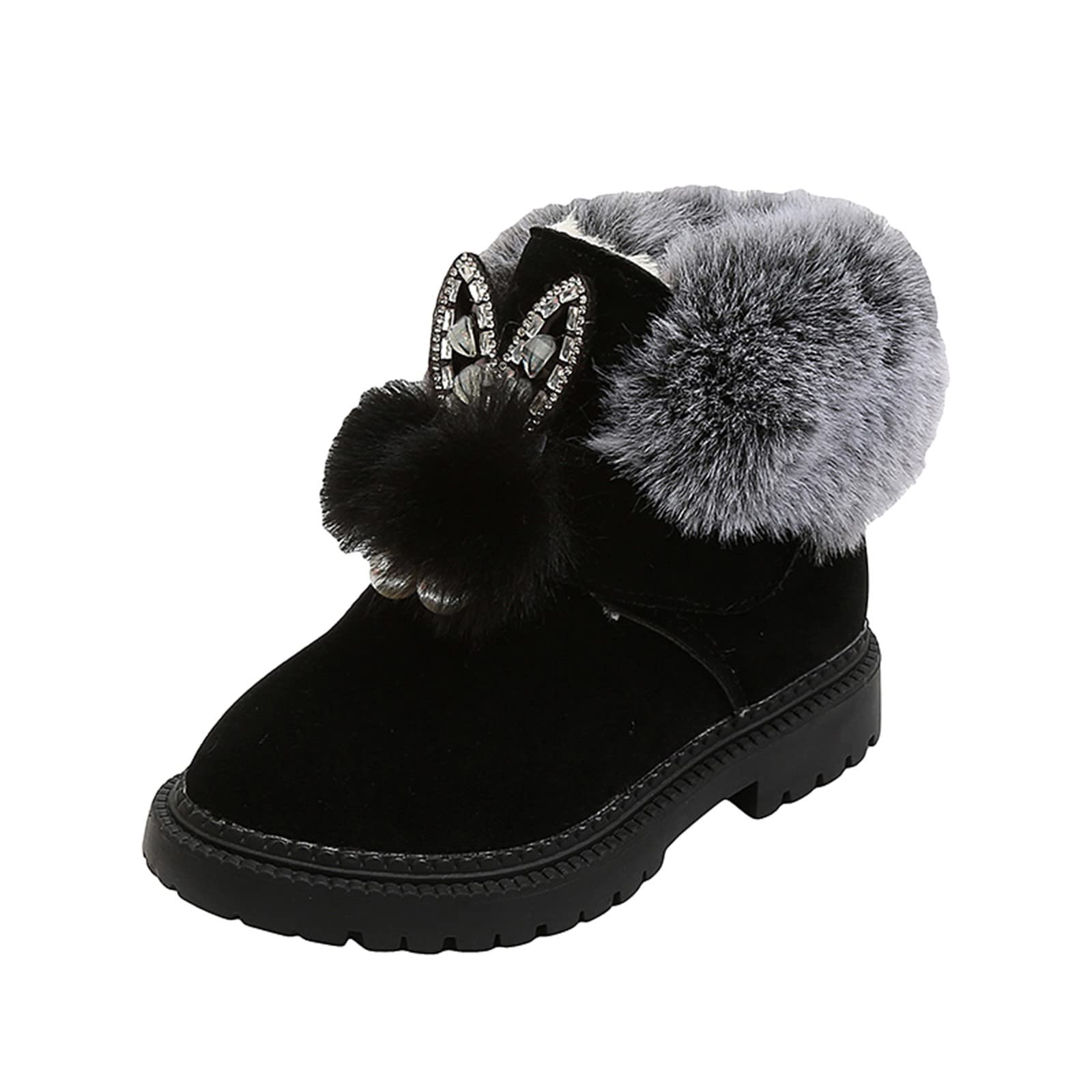 Warm & Soft Baby Boots for Boys & Girls - Cozy Cotton Snow Boots for Kids Size 4 | Winter Outdoor Play, Snow Day Adventures, Cold Weather Footwear