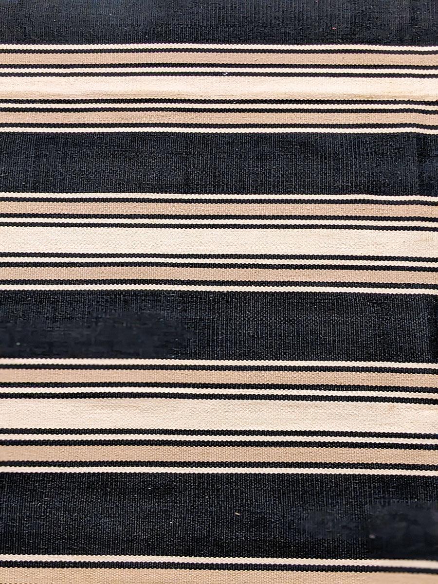 Aurorave Modern Flatweave Wool Rug 7.11 x 4.6 Feet - Soft Handmade Area Rug for Living Room, Bedroom & Dining Room - Neutral Home Decor & Cozy Floor Covering
