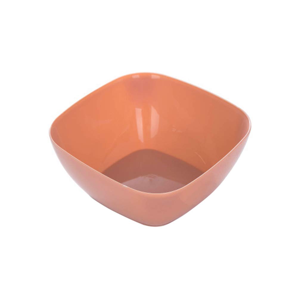 Hemoton Square Salad Bowl - 1PC Durable Fruit, Noodle & Snack Serving Dish - Kitchen Organizer for Dried Fruits, Candy & Tableware (Blue) - Perfect for Home, Picnics & Party Food Display
