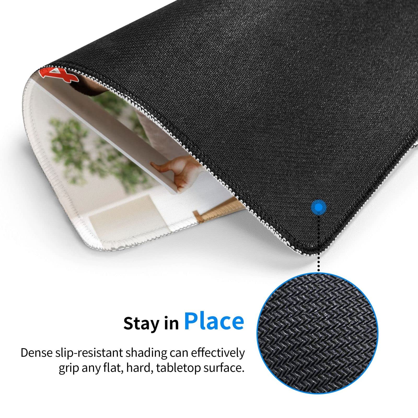 Custom Photo Mouse Pad - Personalized with Picture, Name & Logo - 7.9x9.5 Inch Non-Slip Mouse Mat for Computer, Laptop, Gaming & Office Use - Perfect Gift for Gamers, Professionals & Home Workspace