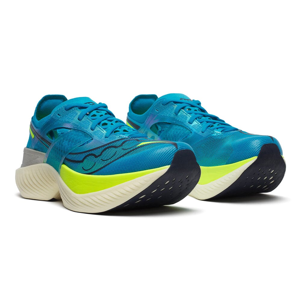 Saucony Men's Endorphin Elite Running Shoes - Lightweight Carbon Fiber Racing Sneakers for Marathon & Road Running | Perfect for Competitive Runners & Speed Training