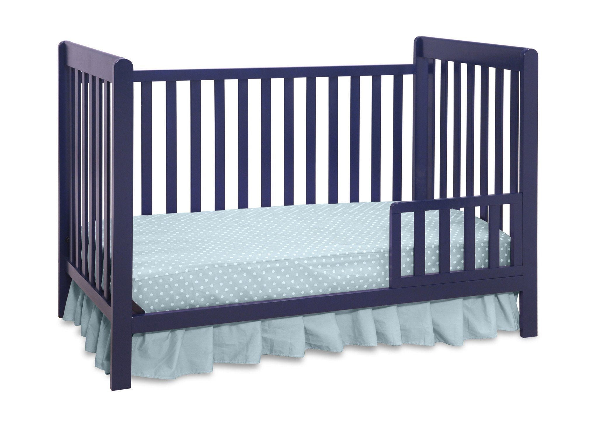 3-in-1 Convertible Baby Crib with Adjustable Height - Toddler Bed & Daybed - Perfect for Nursery, Bedroom & Small Spaces