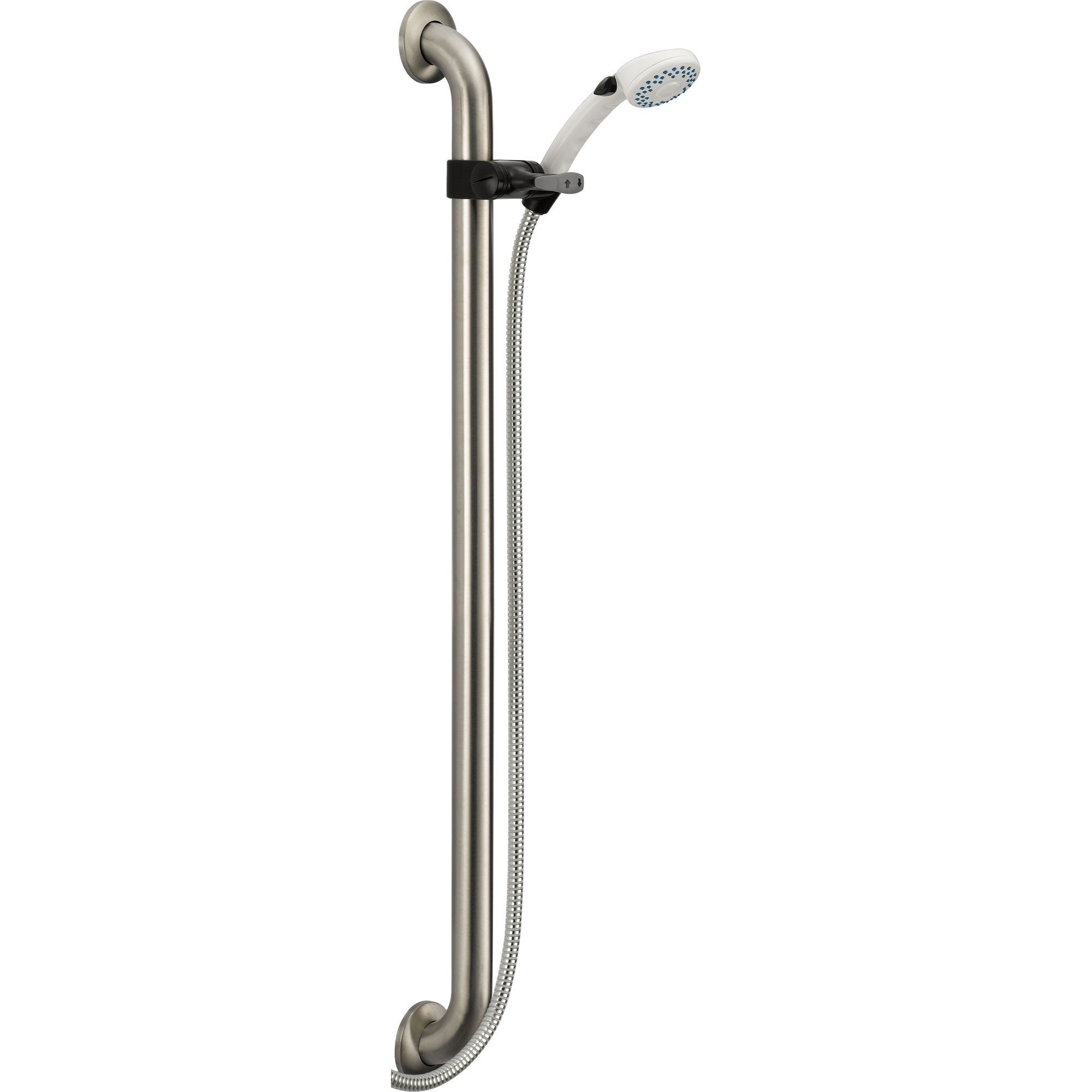 Delta 2 Spray Hand Shower Faucet with Stainless Steel Finish & 36