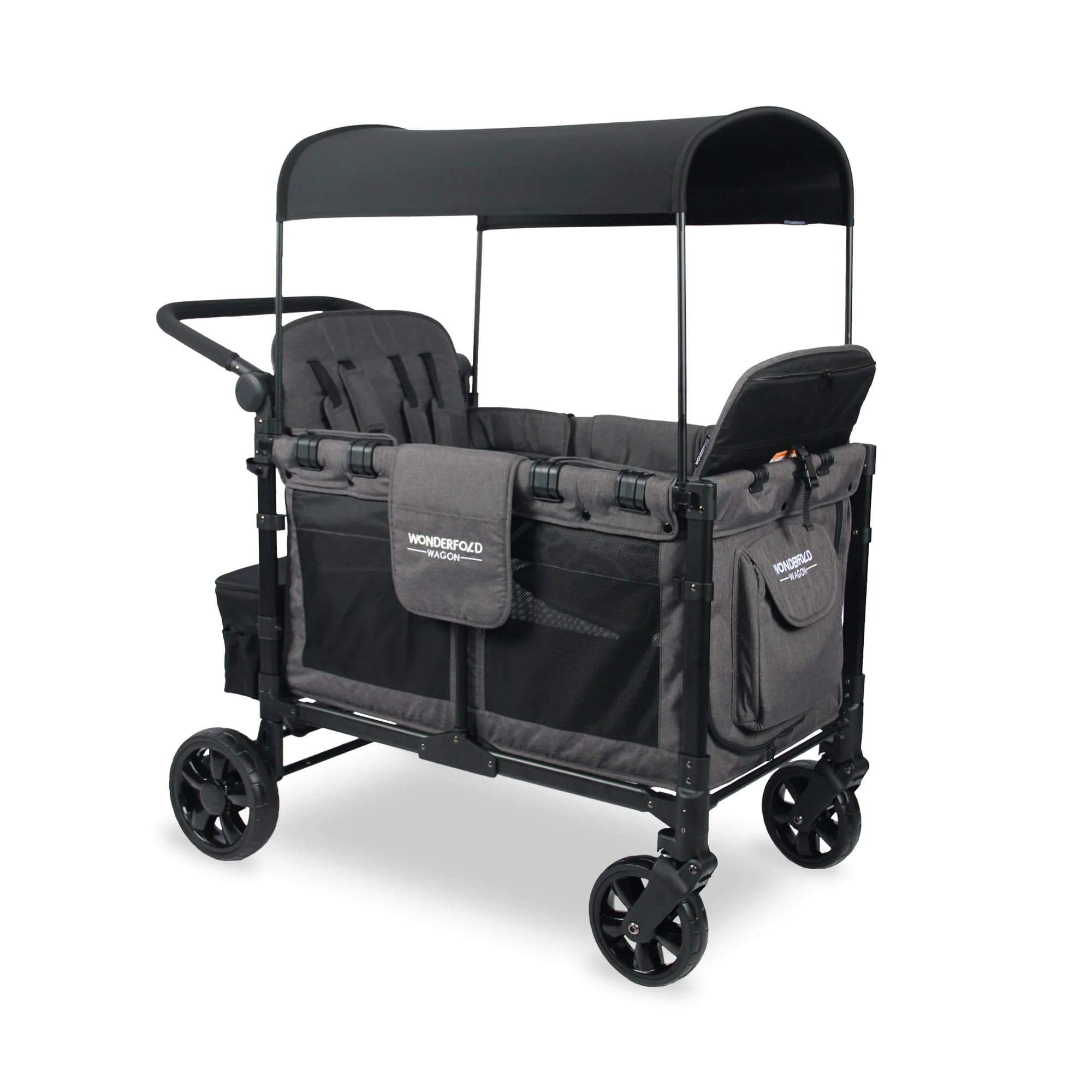 Wonderfold Wagon W4 Elite Stroller Wagon - 4-in-1 Multi-Functional Baby Stroller & Utility Cart for Outdoor Adventures, Beach Trips, and Shopping - Perfect for Families with Toddlers and Infants