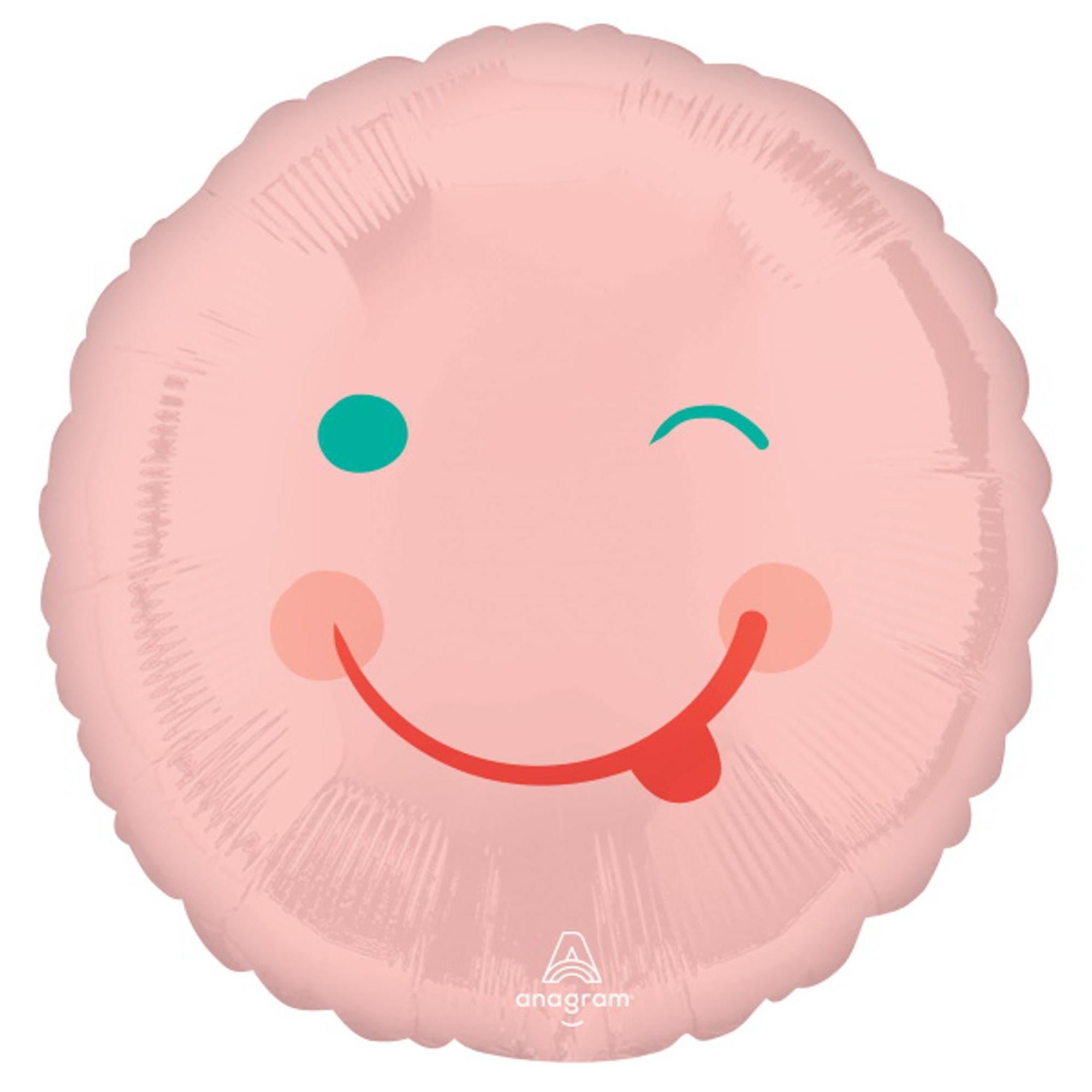 Pink Smiles Balloon Decoration Kit for Birthday Party, Baby Shower & Wedding - 50pcs Latex Balloons with Ribbons and Pump