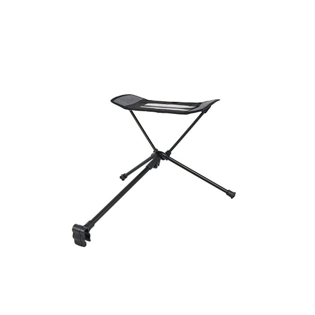 WALNUTA Portable Folding Stool - Compact Collapsible Footrest for Camping, Beach, Fishing & Outdoor Activities - Perfect as Foot Recliner, BBQ Seat & Travel Footrest