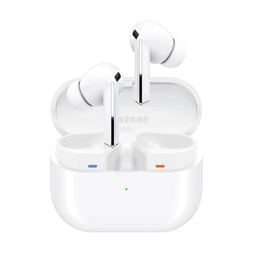SAMSUNG Galaxy Buds3 Pro R630 Wireless Bluetooth Earbuds with Active Noise Cancelling (ANC) & AI Language Translator - Certified Refurbished Like New (White) | Perfect for Travel, Workouts & Multilingual Meetings
