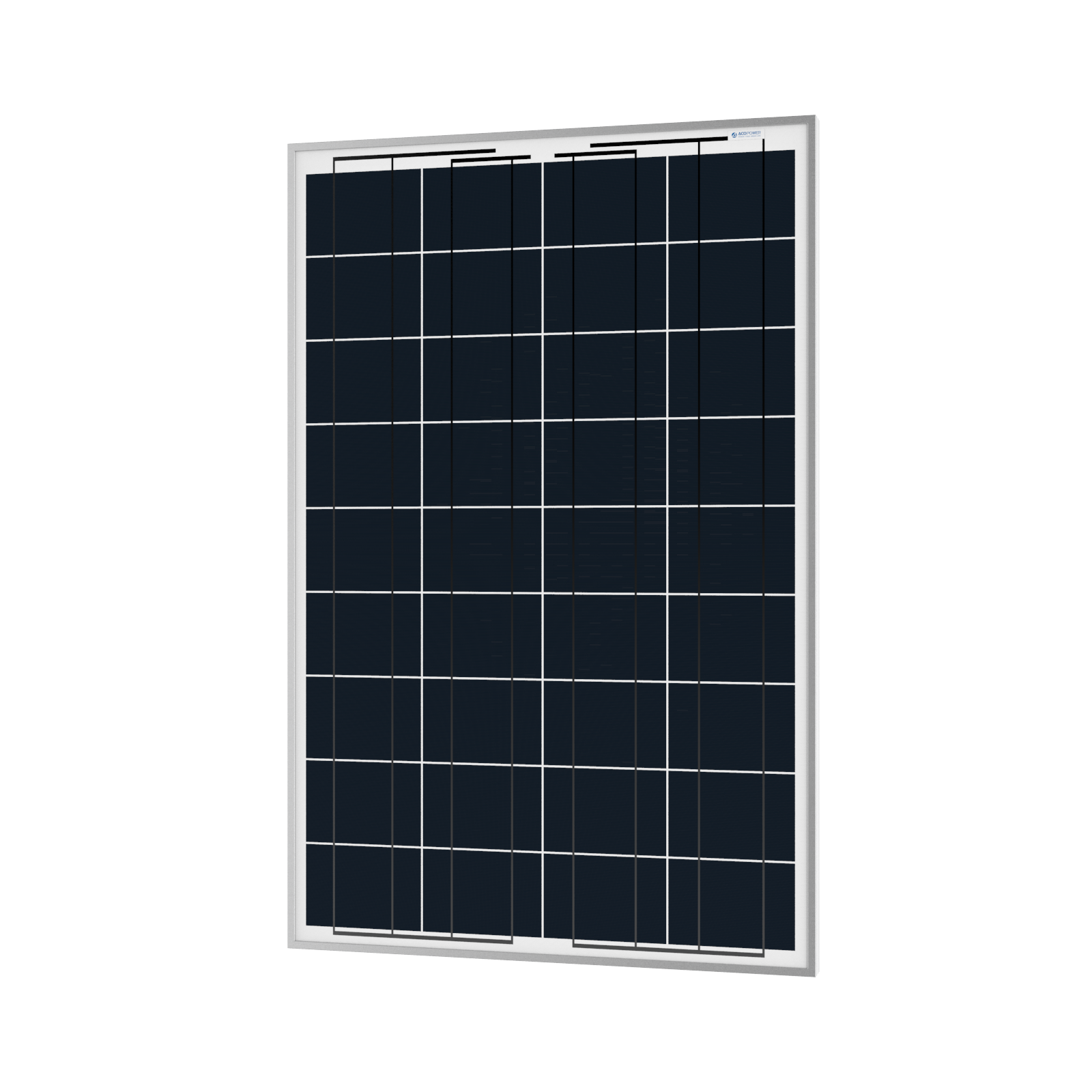 ACOPower 100W Polycrystalline Solar Panel - 12V Battery Charger for RV, Boat, Off-Grid & Emergency Power Supply | Portable Solar Charging Solution for Camping, Hiking & Outdoor Adventures